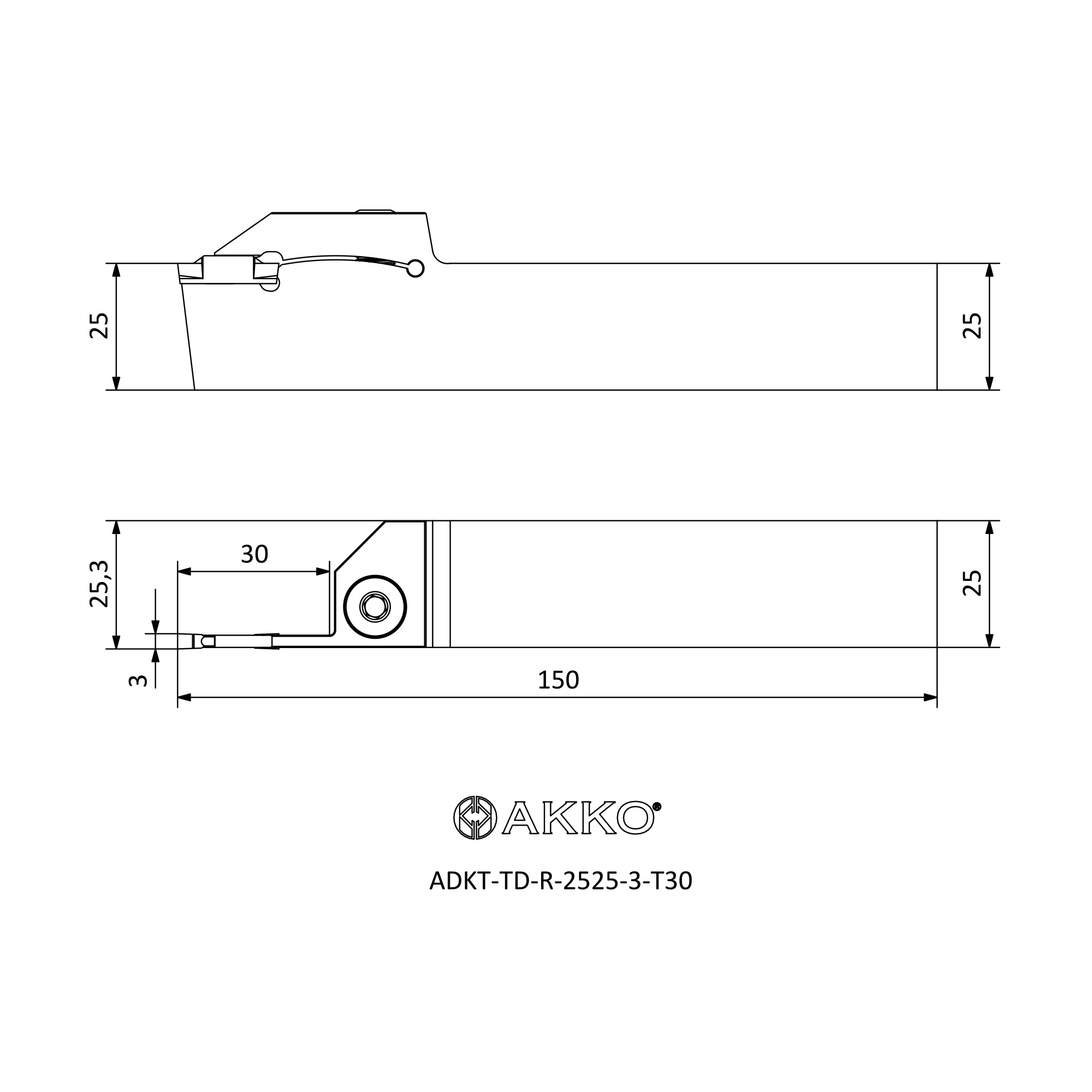 AKKO ADKT-TD-R-2525-3-T30 — фото 3