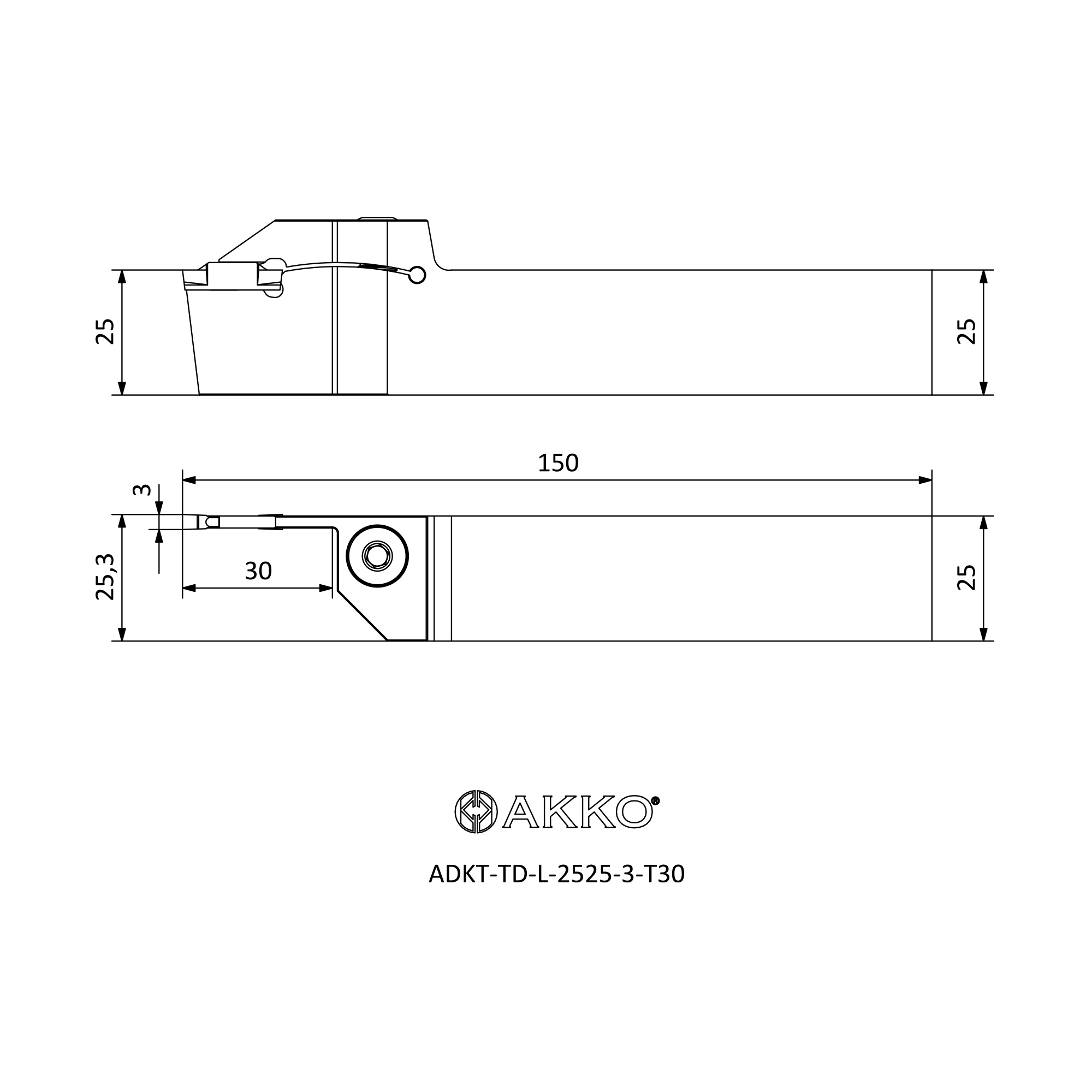 AKKO ADKT-TD-L-2525-3-T30 — фото 3