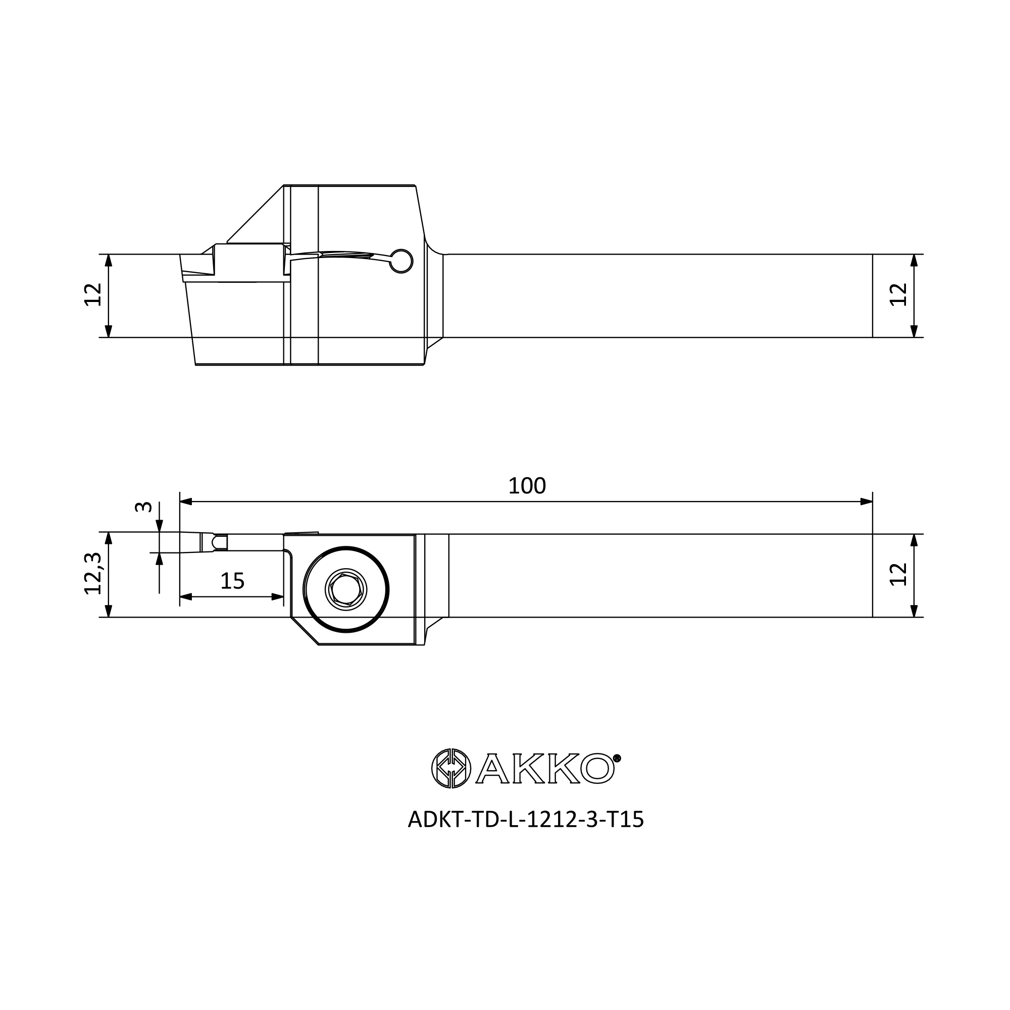 AKKO ADKT-TD-L-1212-3-T15 — фото 3