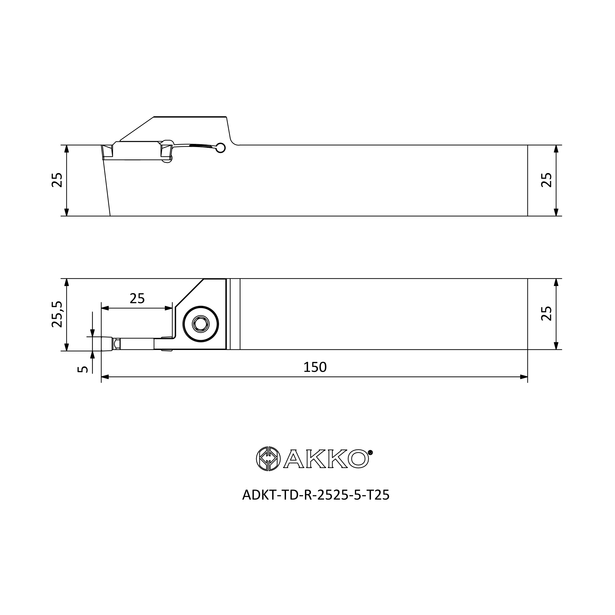 AKKO ADKT-TD-R-2525-5-T25 — фото 3