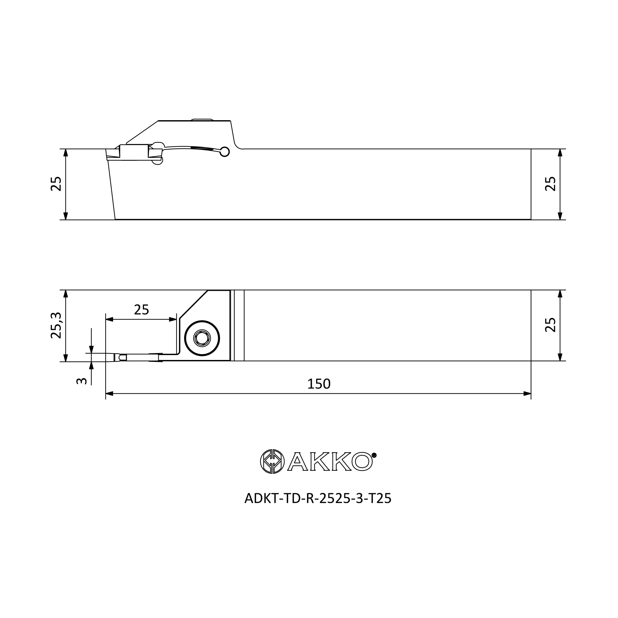 AKKO ADKT-TD-R-2525-3-T25 — фото 3