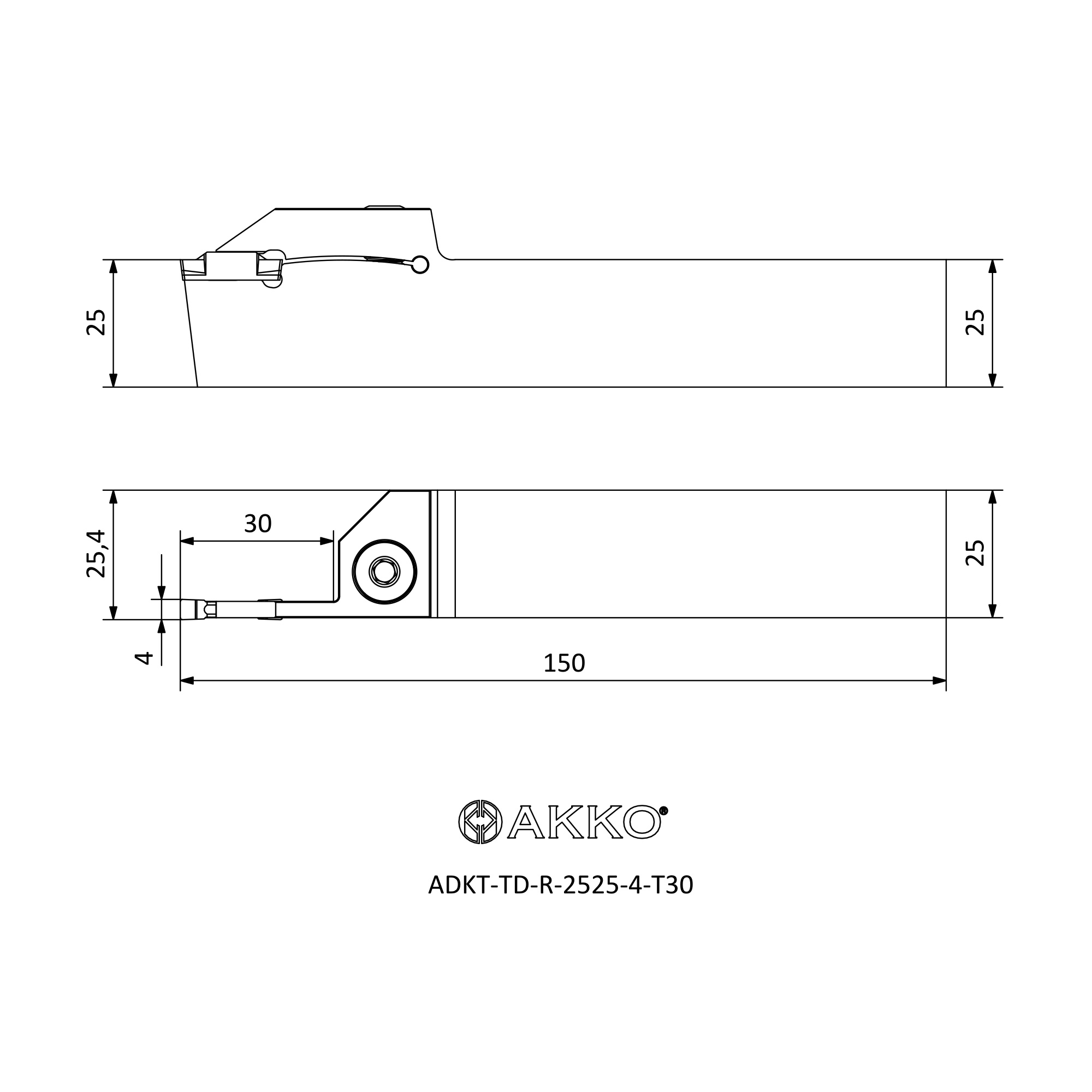AKKO ADKT-TD-R-2525-4-T30 — фото 3
