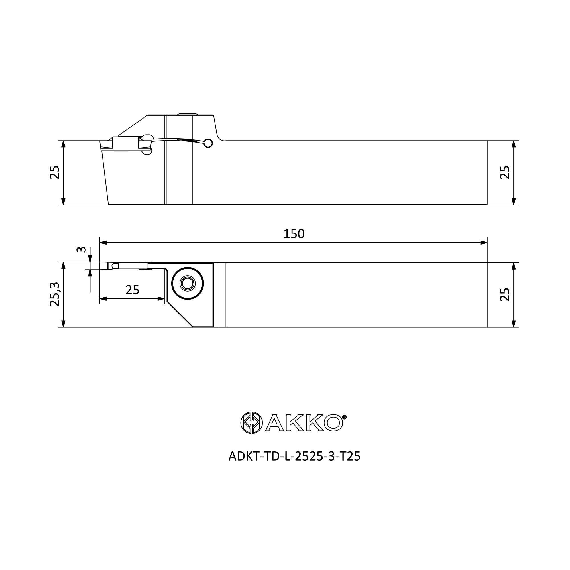 AKKO ADKT-TD-L-2525-3-T25 — фото 3