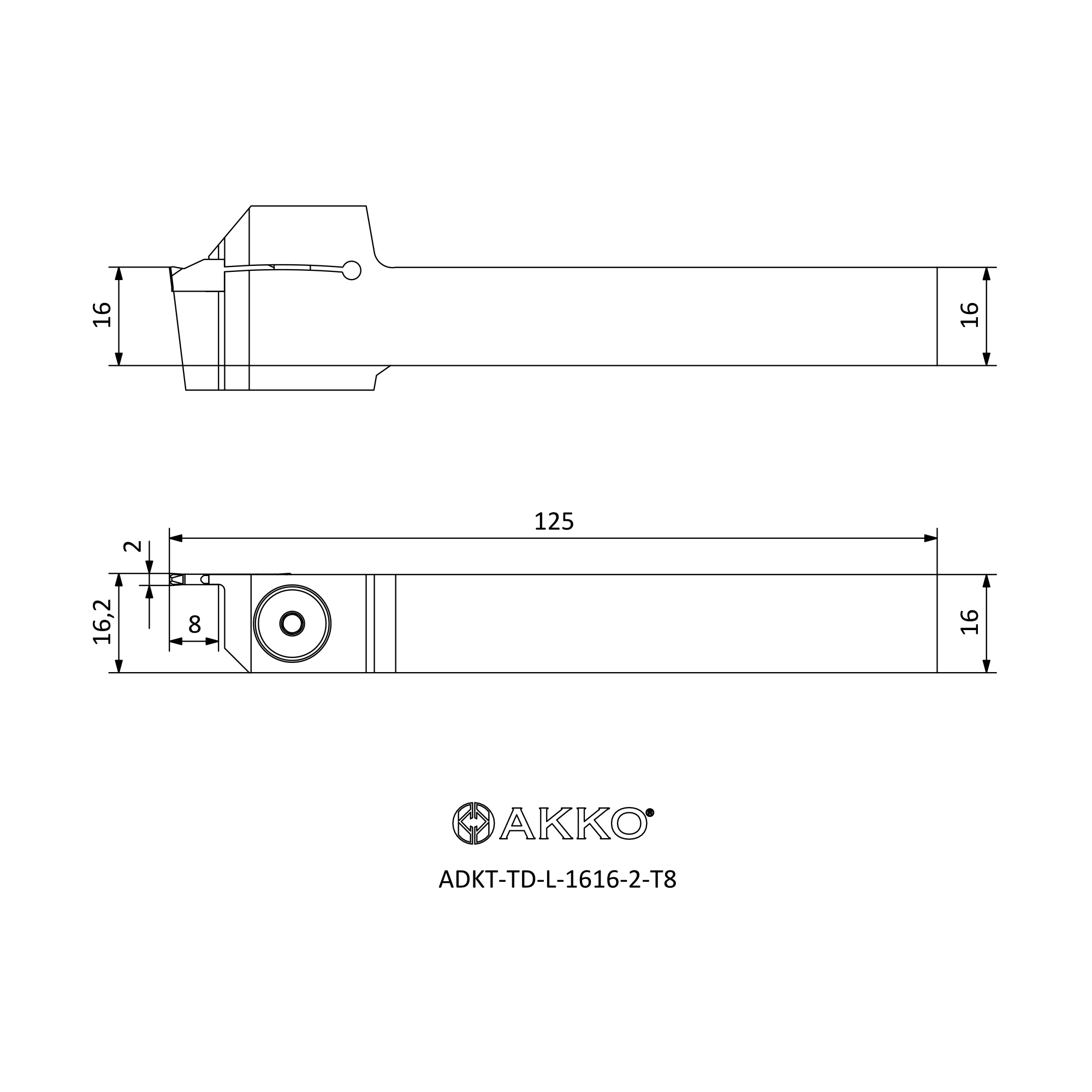 AKKO ADKT-TD-L-1616-2-T8 — фото 3