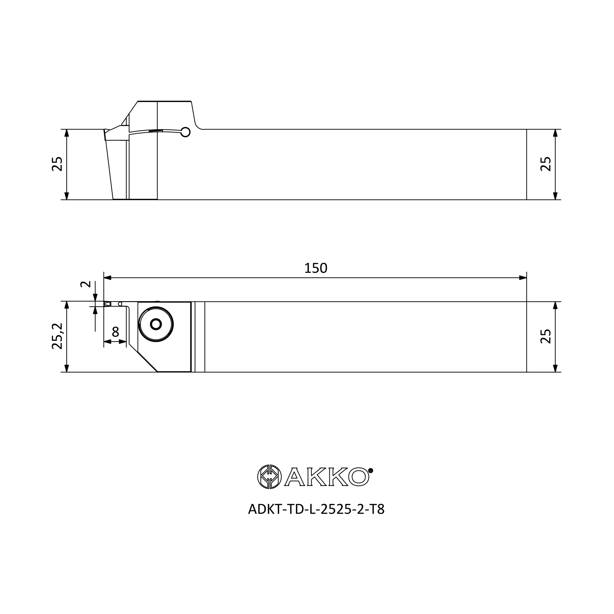 AKKO ADKT-TD-L-2525-2-T8 — фото 3