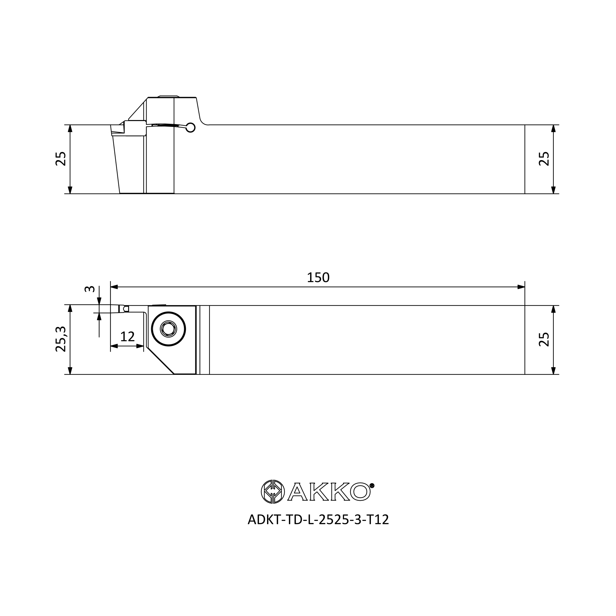 AKKO ADKT-TD-L-2525-3-T12 — фото 3