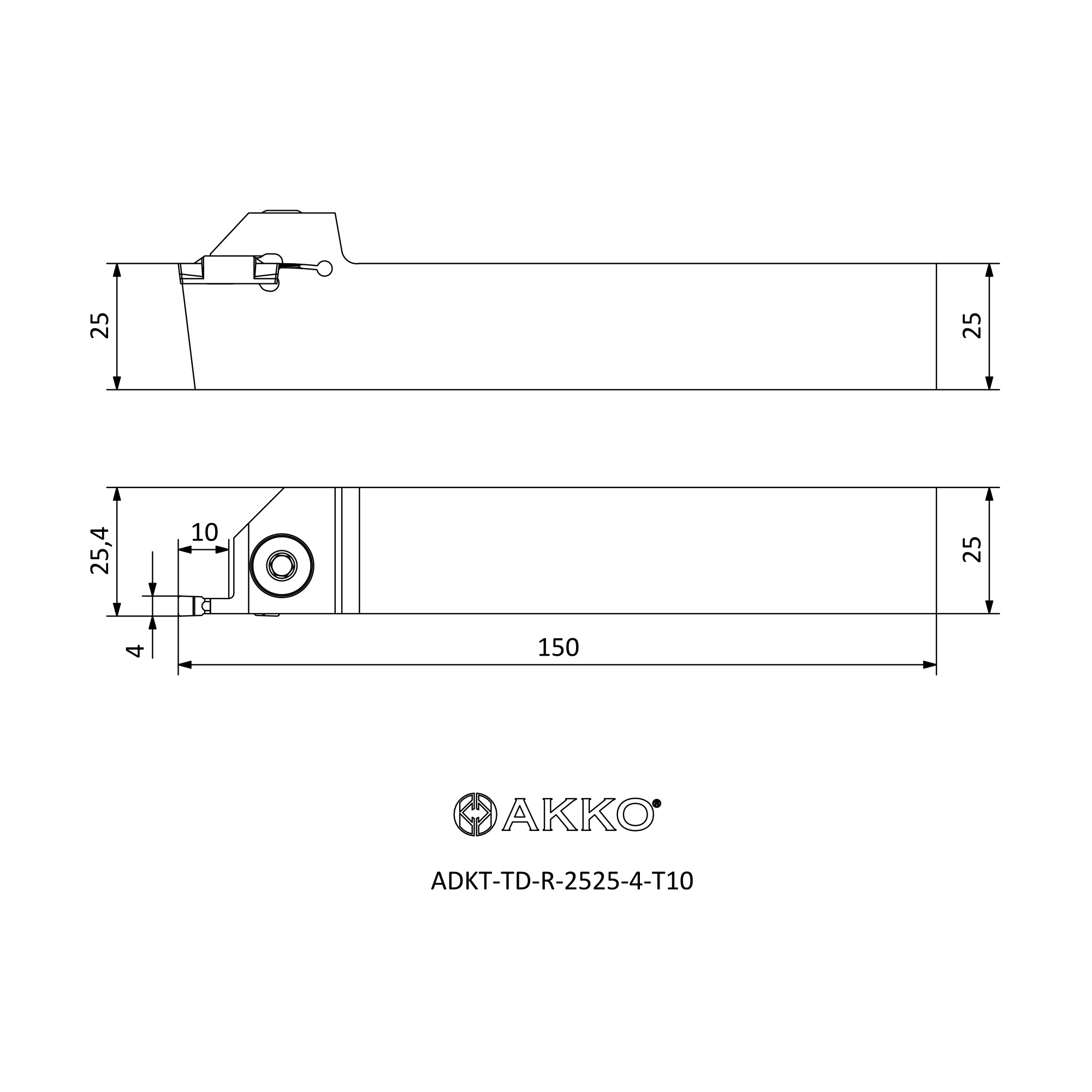 AKKO ADKT-TD-R-2525-4-T10 — фото 3