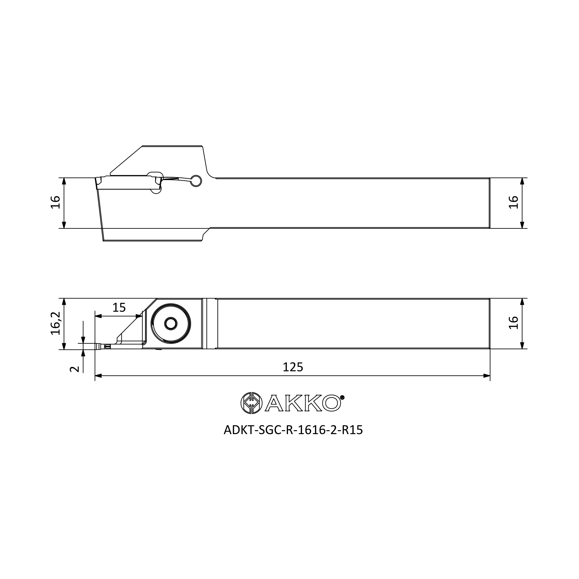 AKKO ADKT-SGC-R-1616-2-R15 — фото 3