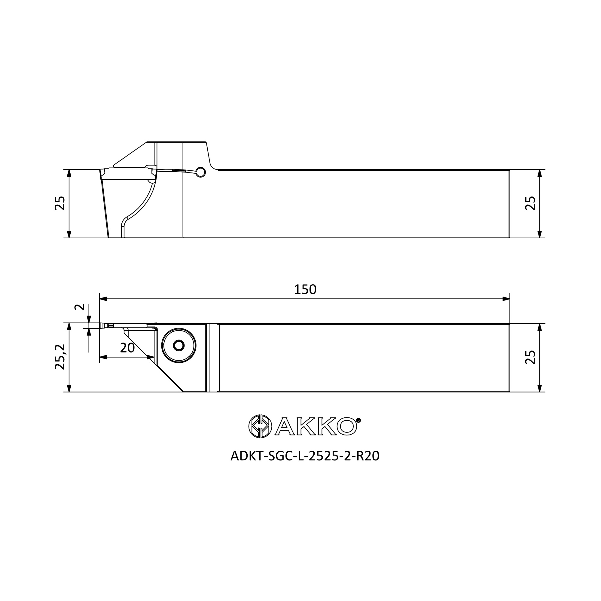 AKKO ADKT-SGC-L-2525-2-R20 — фото 3