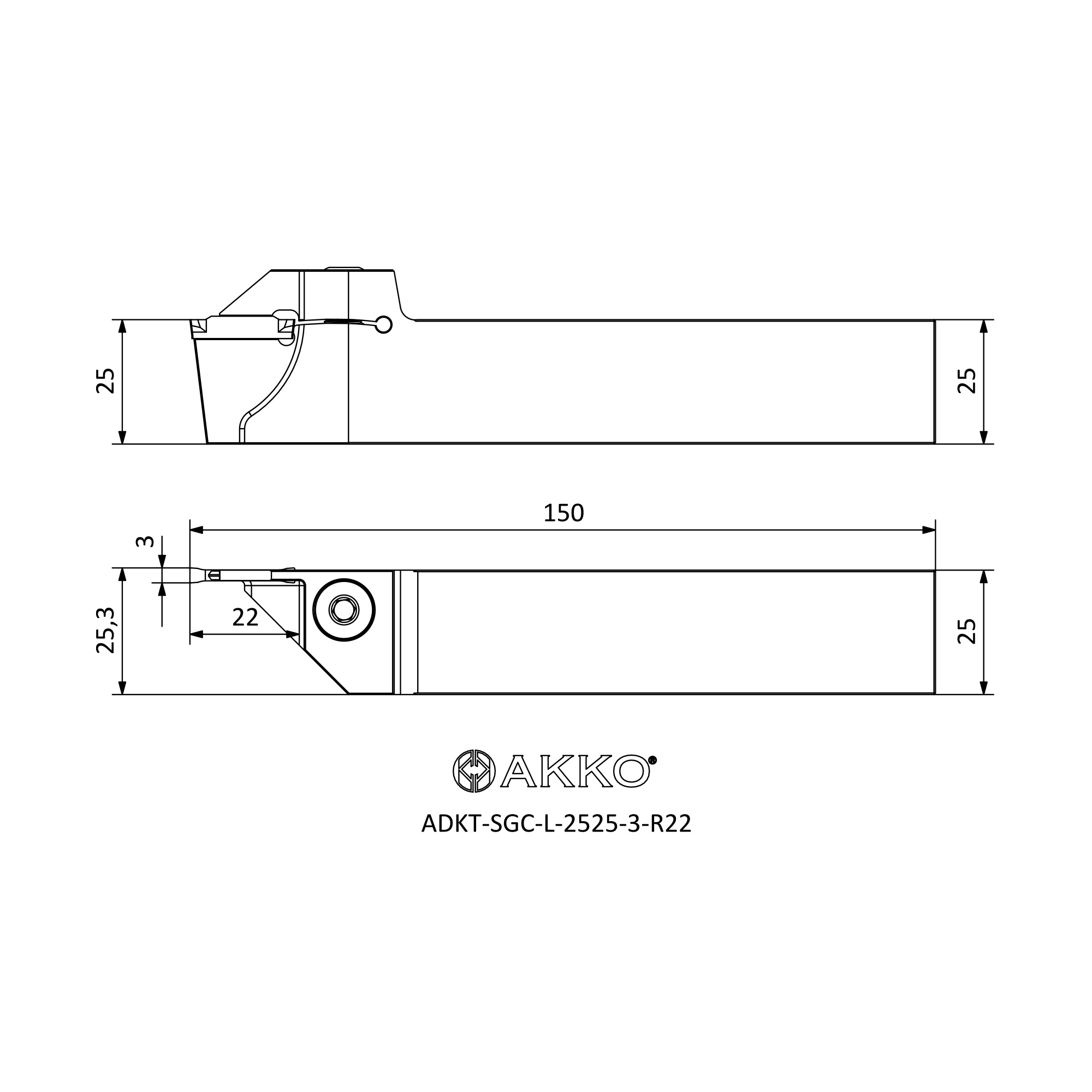AKKO ADKT-SGC-L-2525-3-R22 — фото 3