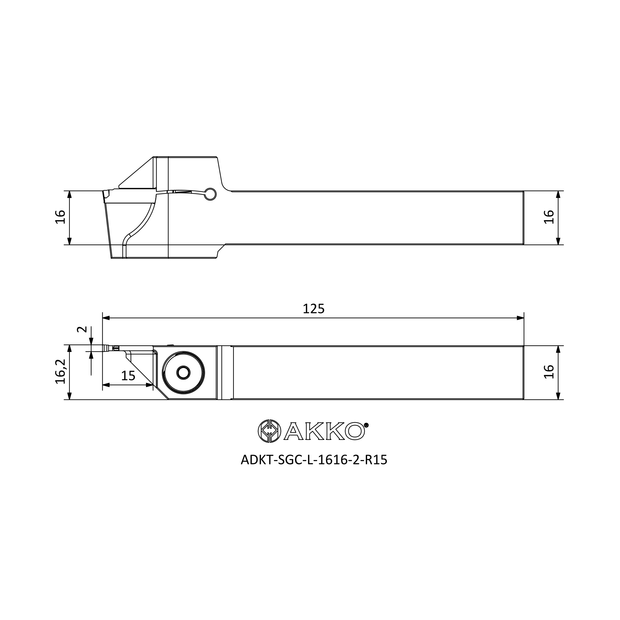 AKKO ADKT-SGC-L-1616-2-R15 — фото 3