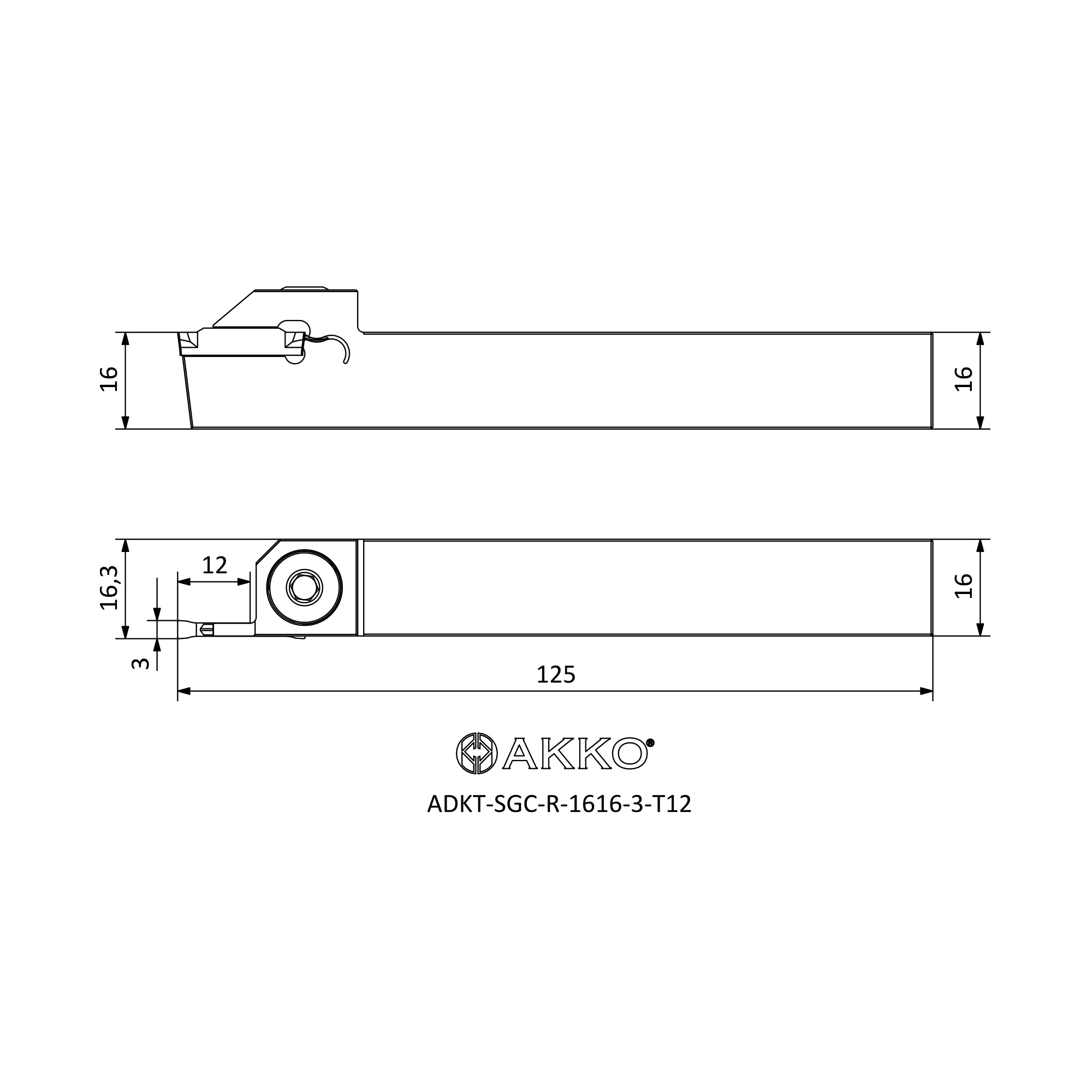 AKKO ADKT-SGC-R-1616-3-T12 — фото 3
