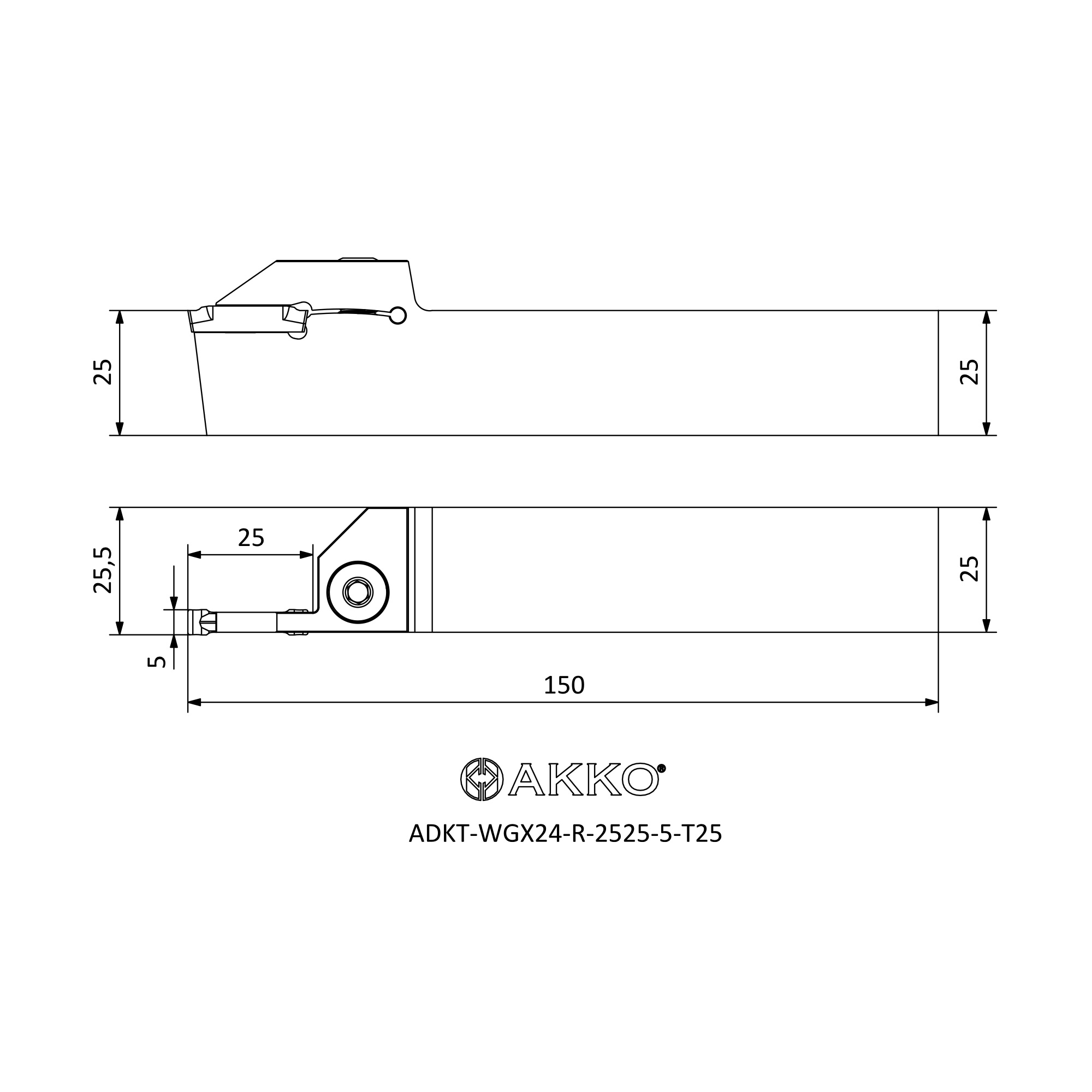 AKKO ADKT-WGX24-R-2525-5-T25 — фото 3