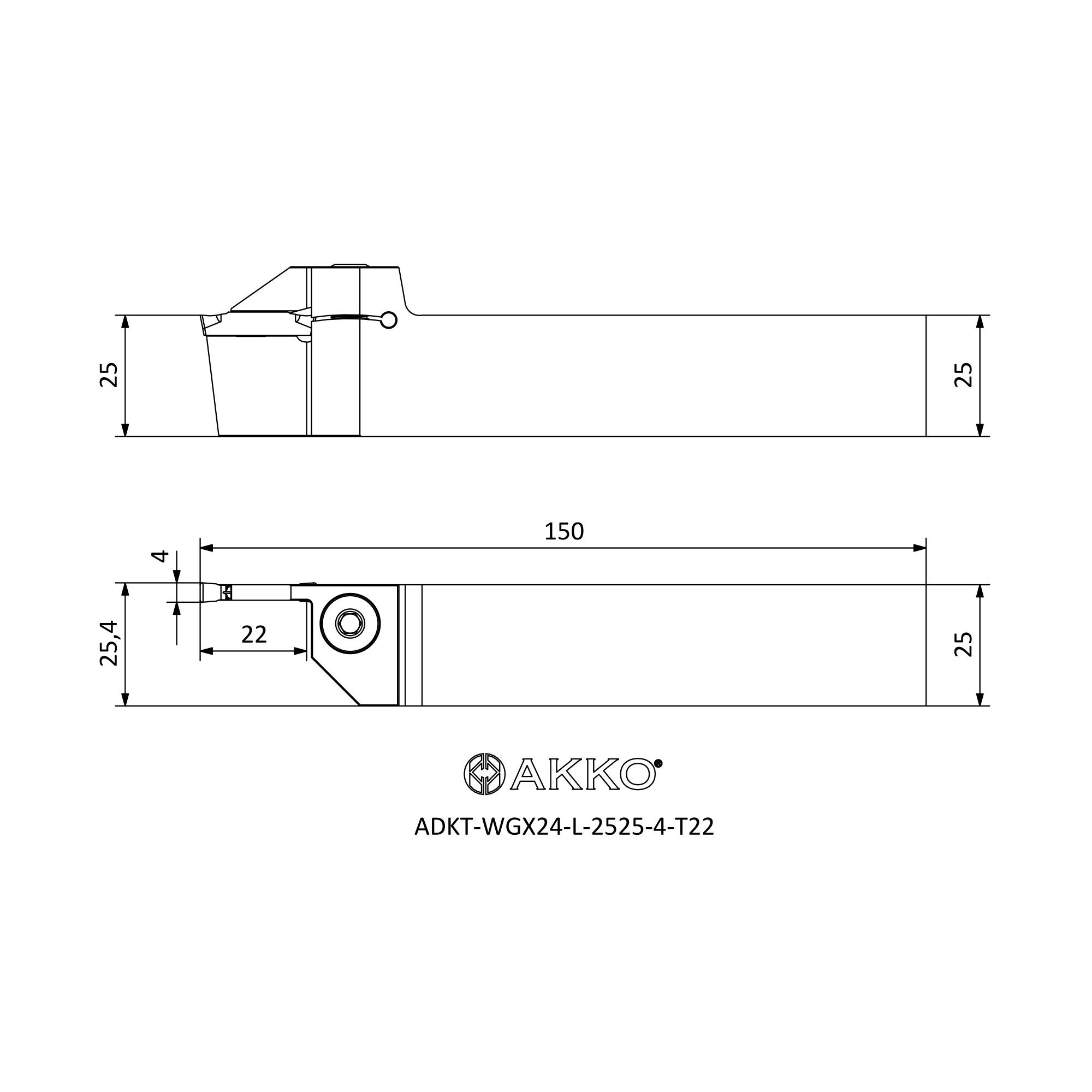 AKKO ADKT-WGX24-L-2525-4-T22 — фото 3