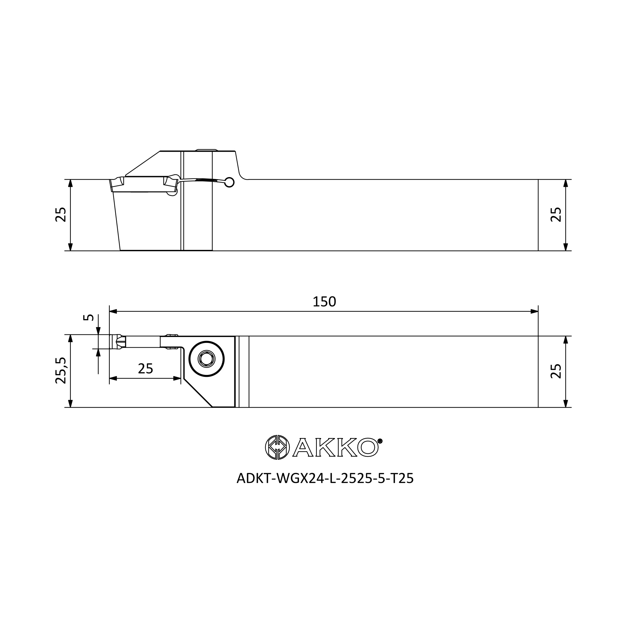AKKO ADKT-WGX24-L-2525-5-T25 — фото 3