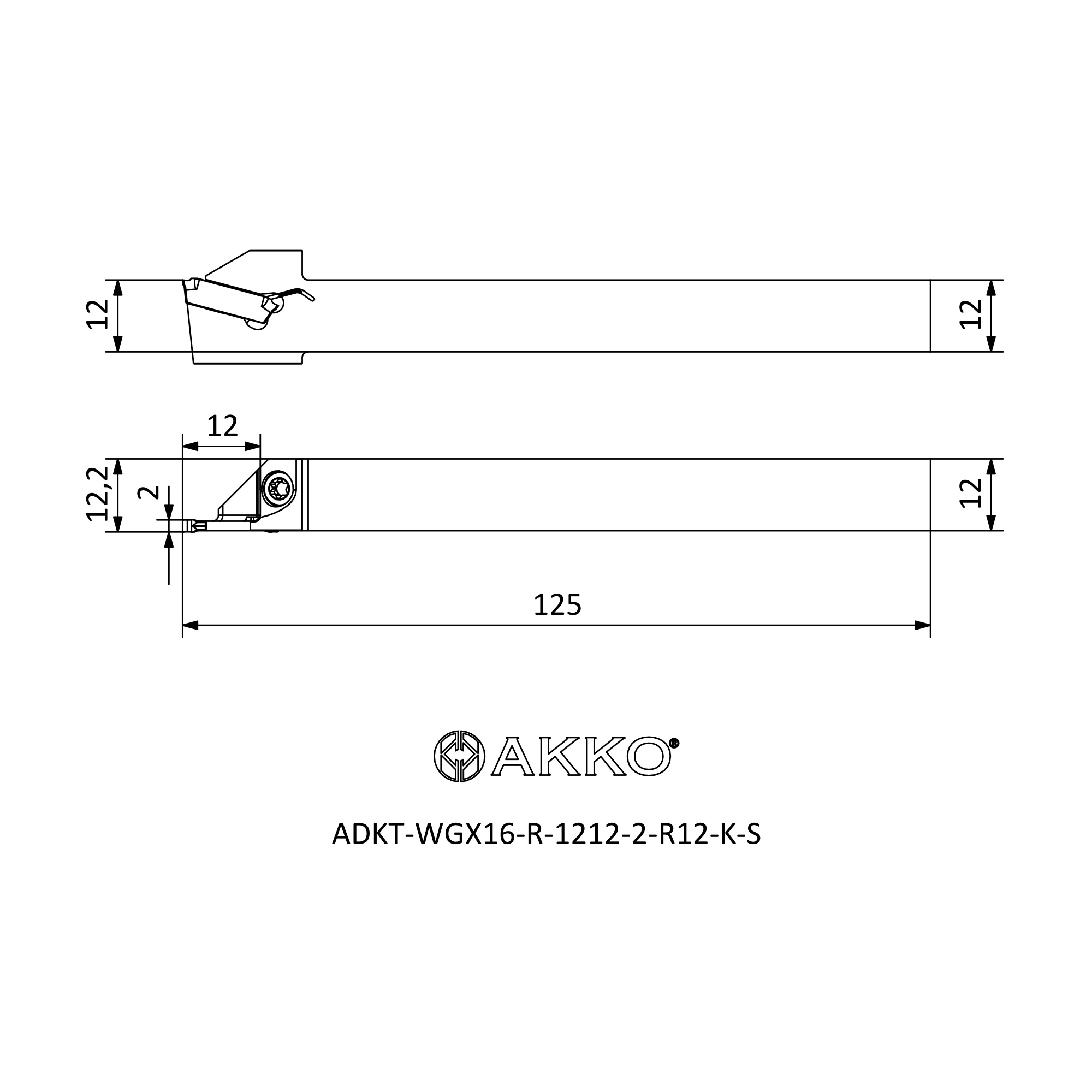 AKKO ADKT-WGX16-R-1212-2-R12-K-S — фото 3