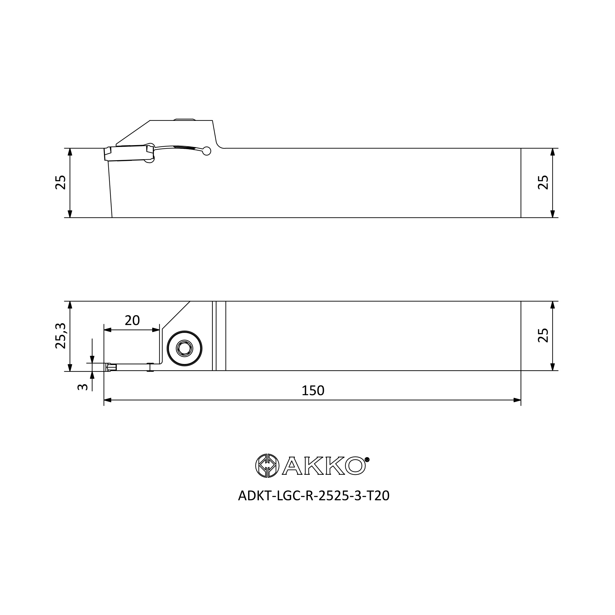 AKKO ADKT-LGC-R-2525-3-T20 — фото 3