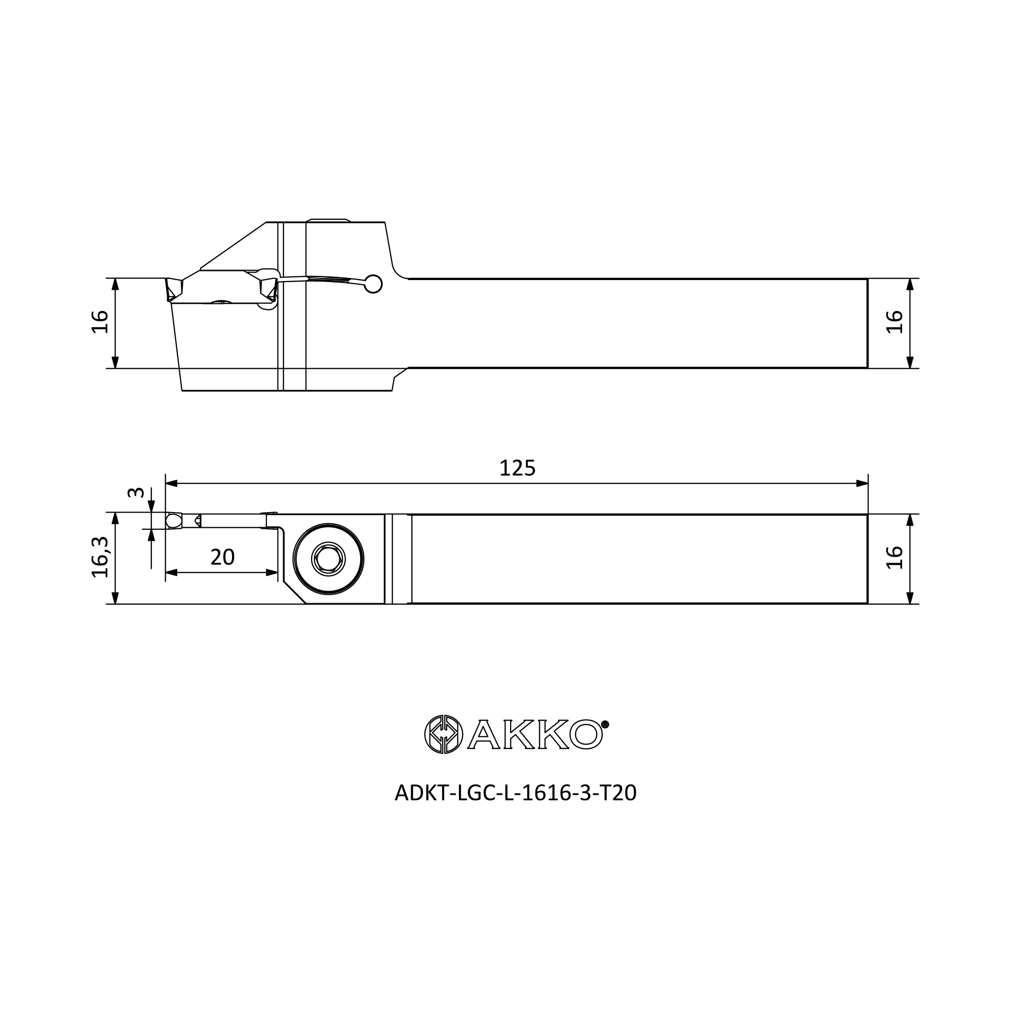 AKKO ADKT-LGC-L-1616-3-T20 — фото 3