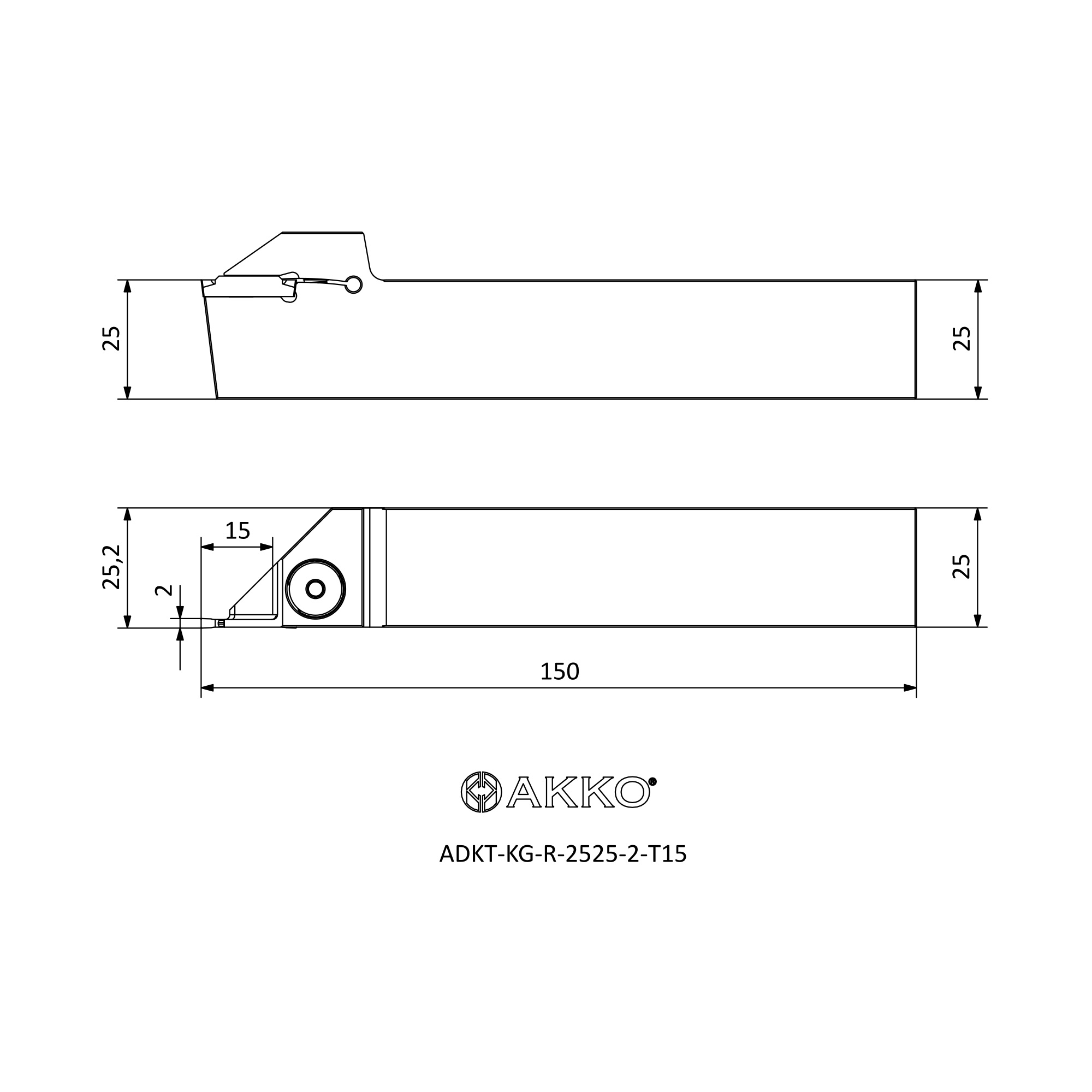 AKKO ADKT-KG-R-2525-2-T15 — фото 3