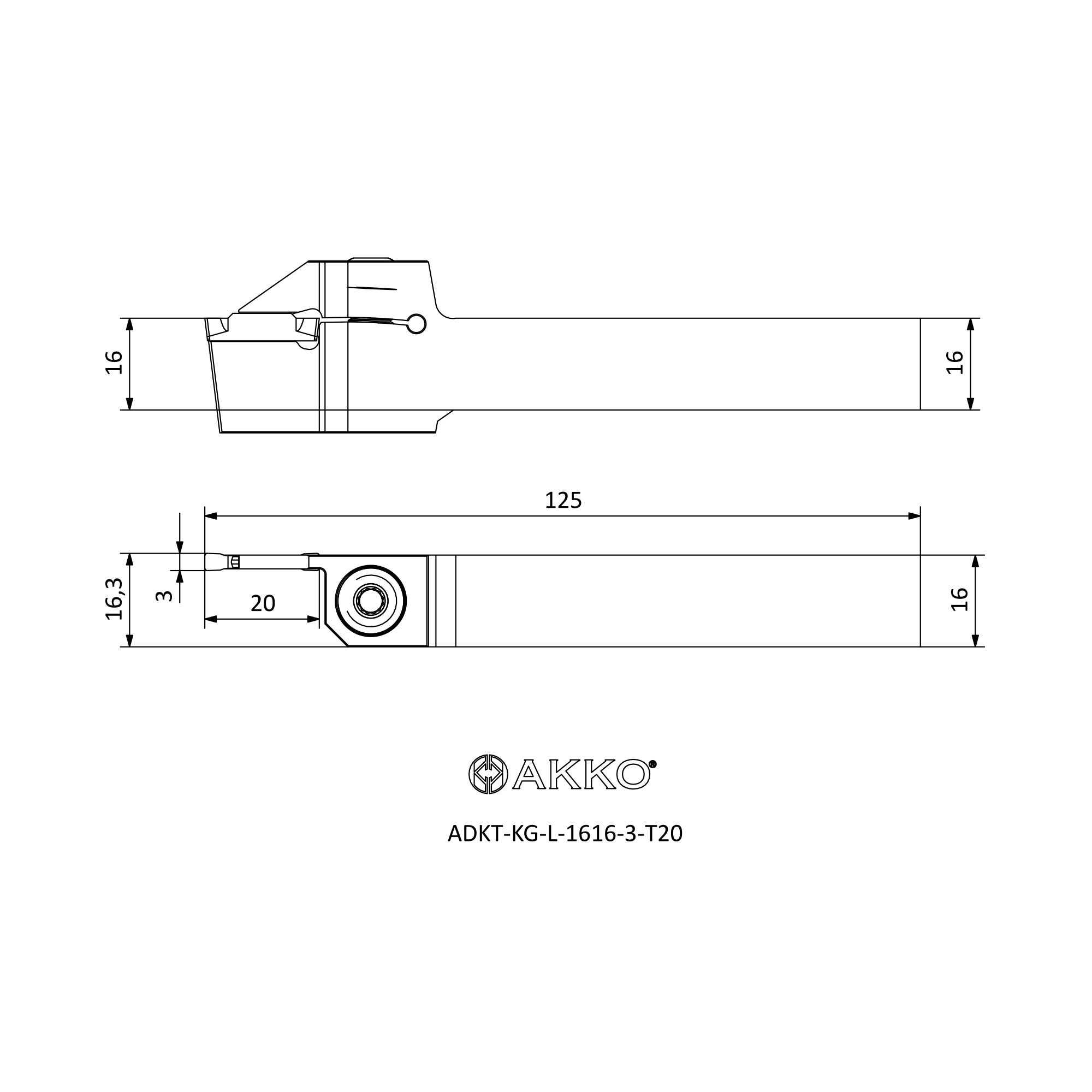 AKKO ADKT-KG-L-1616-3-T20 — фото 3