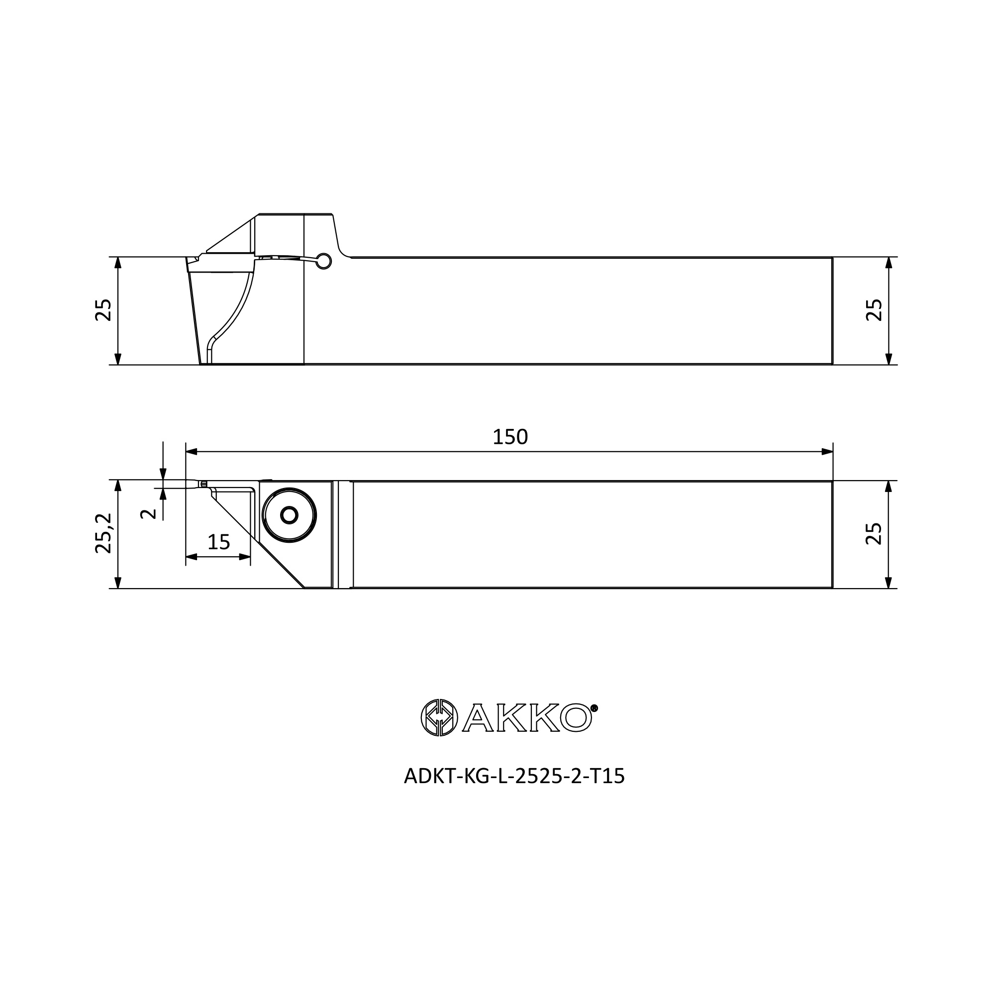 AKKO ADKT-KG-L-2525-2-T15 — фото 3