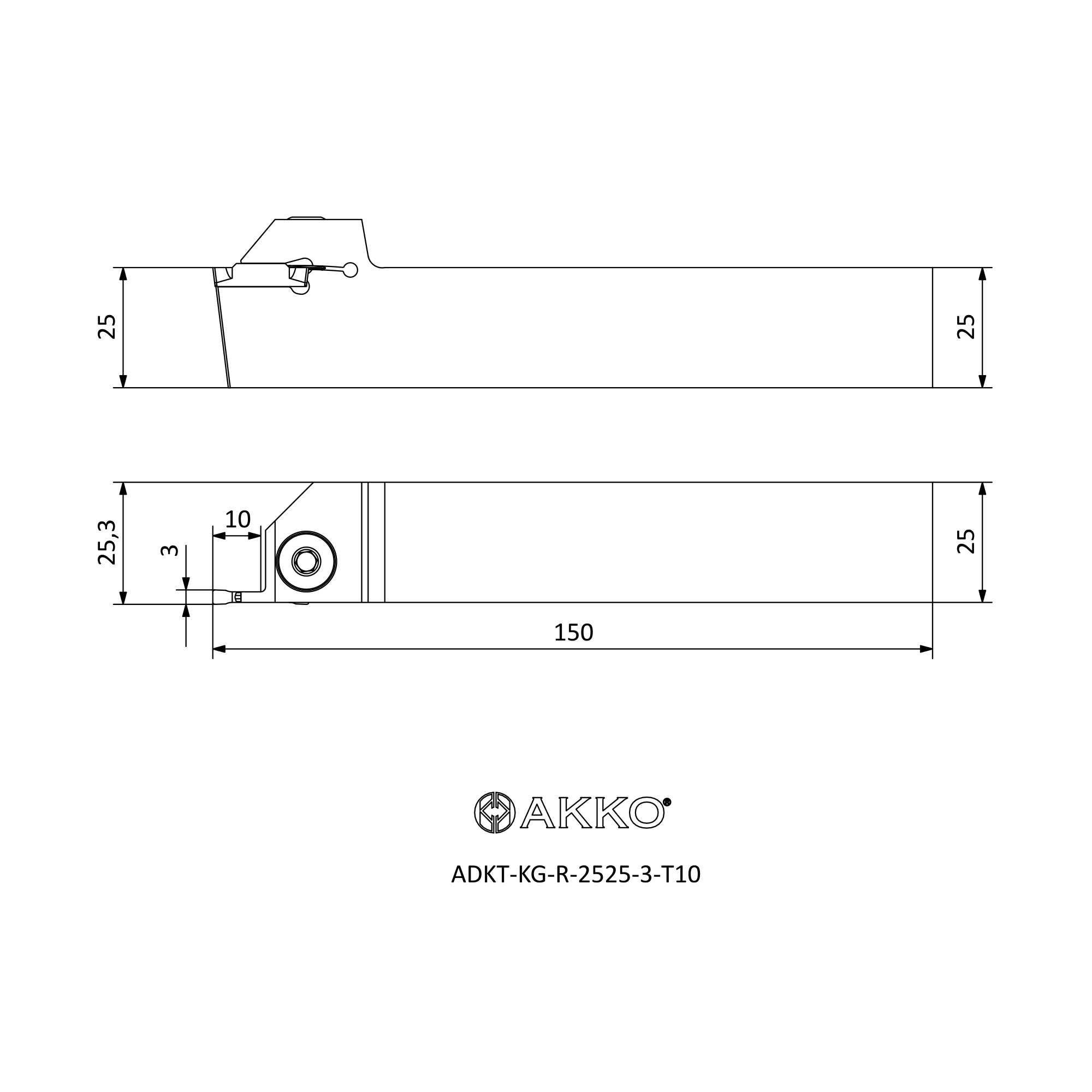 AKKO ADKT-KG-R-2525-3-T10 — фото 3