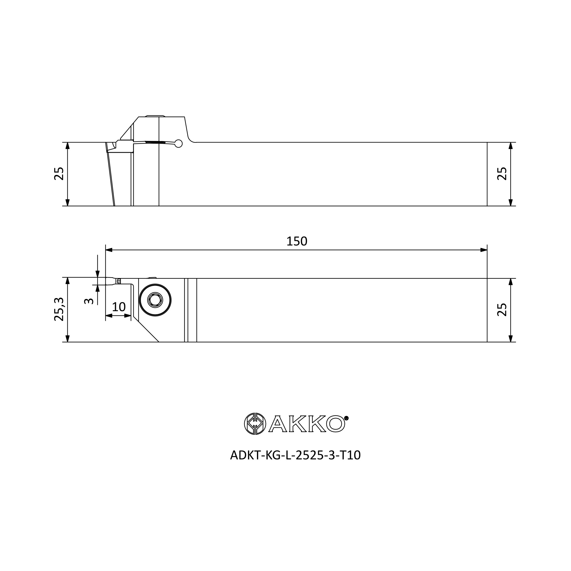 AKKO ADKT-KG-L-2525-3-T10 — фото 3