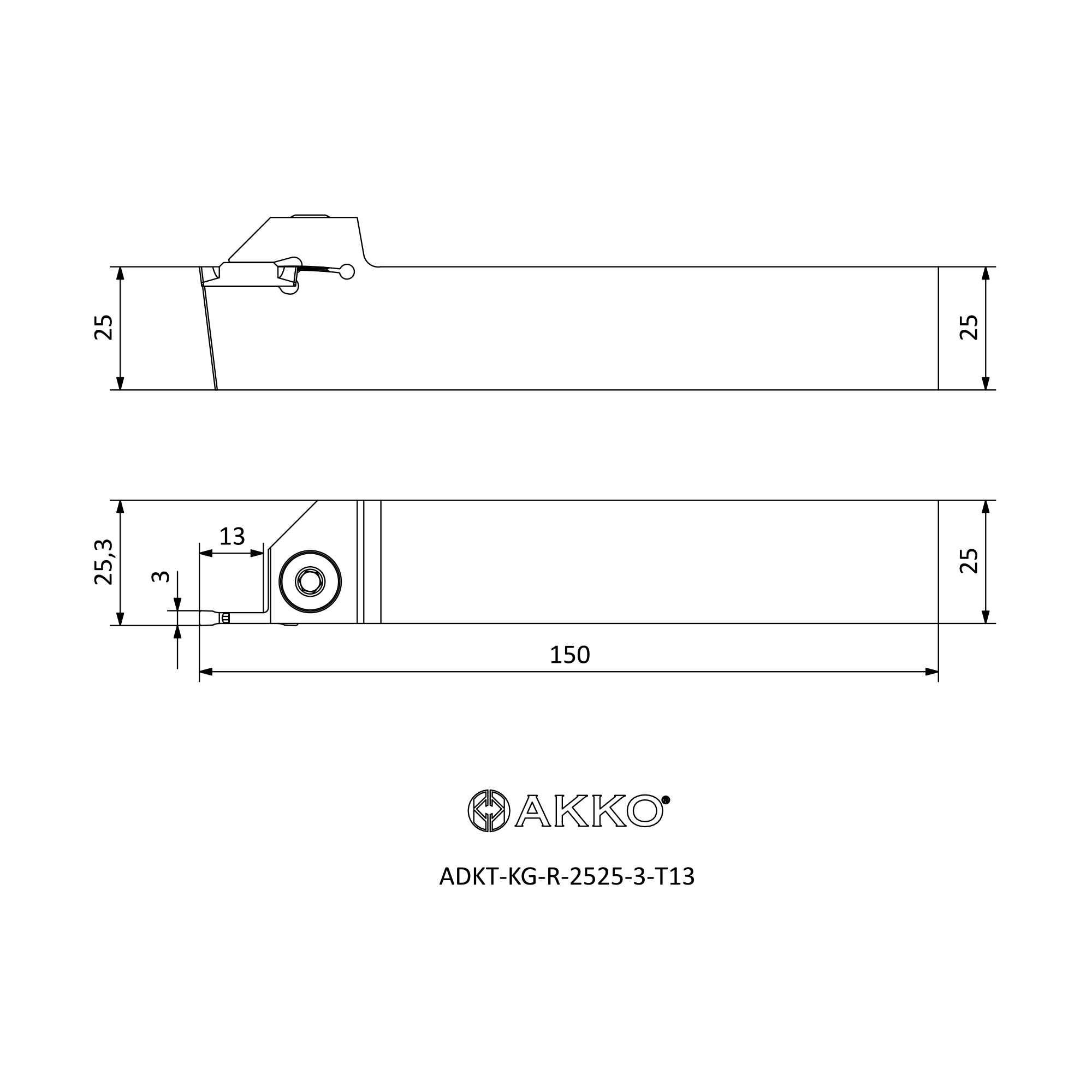 AKKO ADKT-KG-R-2525-3-T13 — фото 3