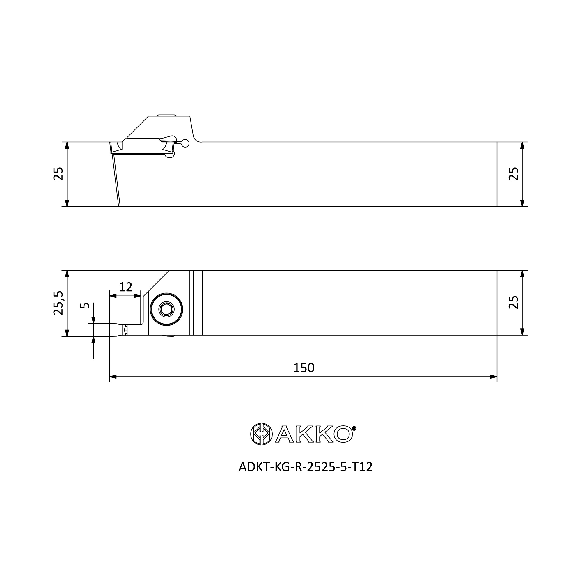 AKKO ADKT-KG-R-2525-5-T12 — фото 3