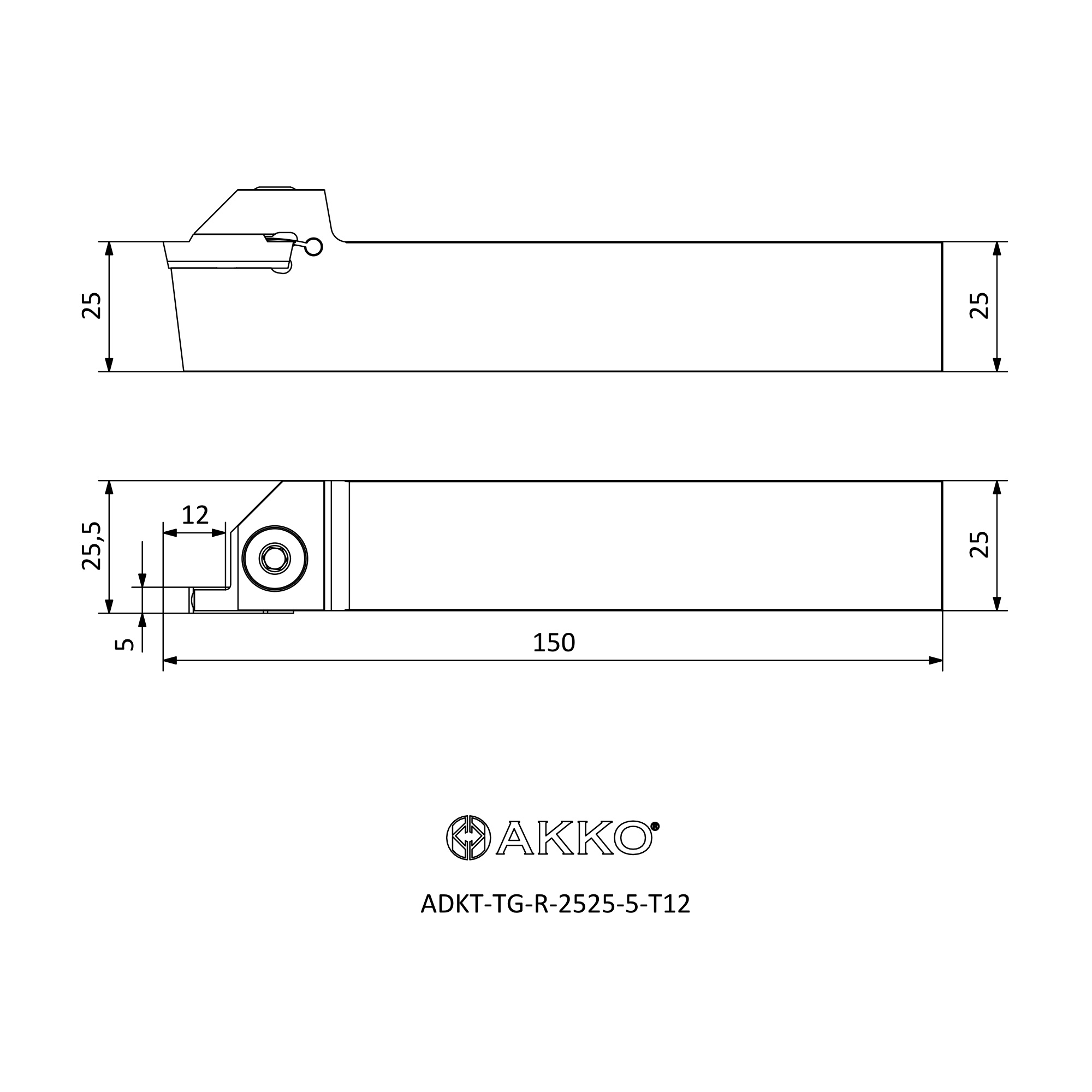 AKKO ADKT-TG-R-2525-5-T12 — фото 3