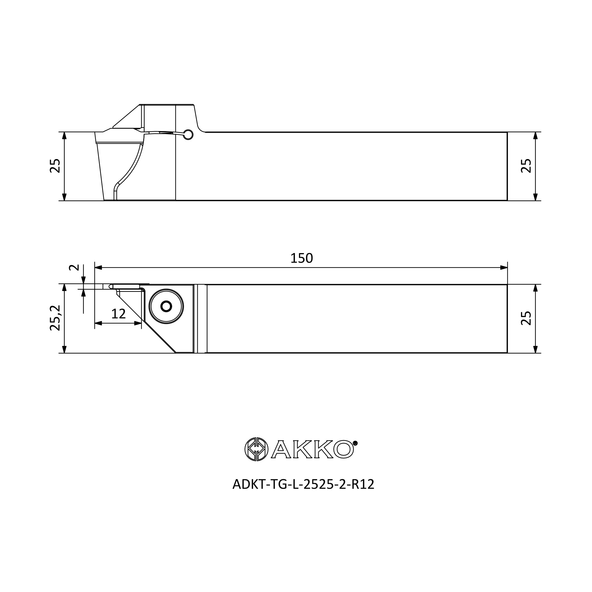 AKKO ADKT-TG-L-2525-2-R12 — фото 3