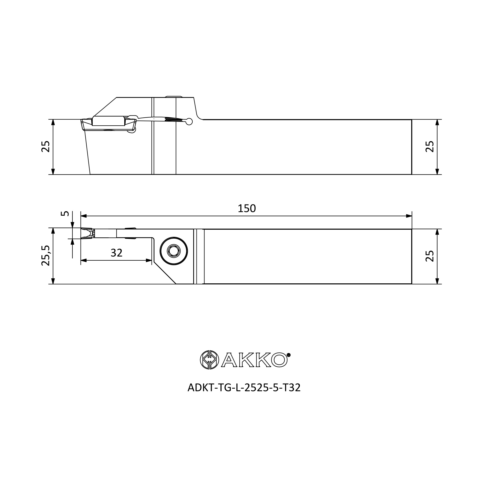 AKKO ADKT-TG-L-2525-5-T32 — фото 3