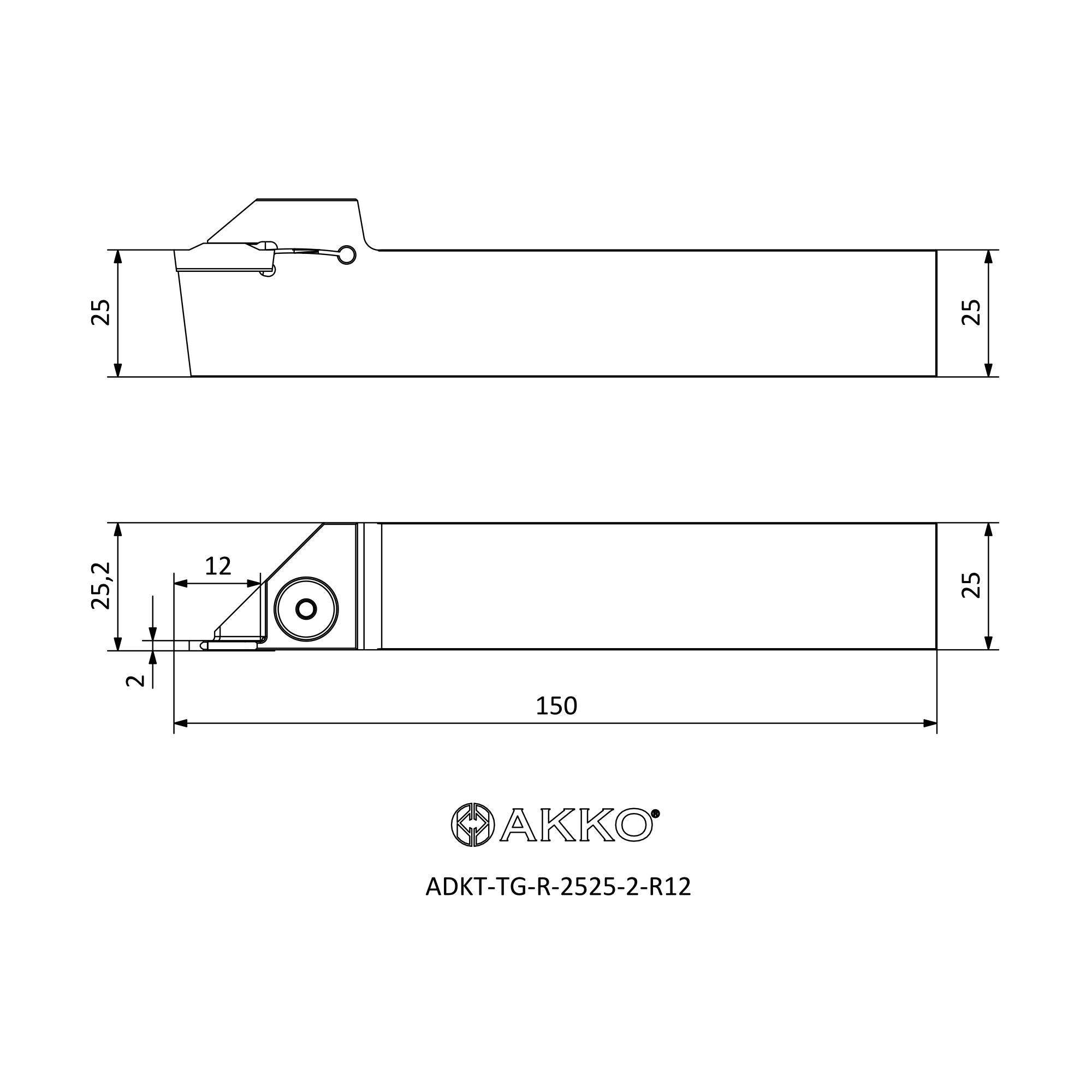 AKKO ADKT-TG-R-2525-2-R12 — фото 3