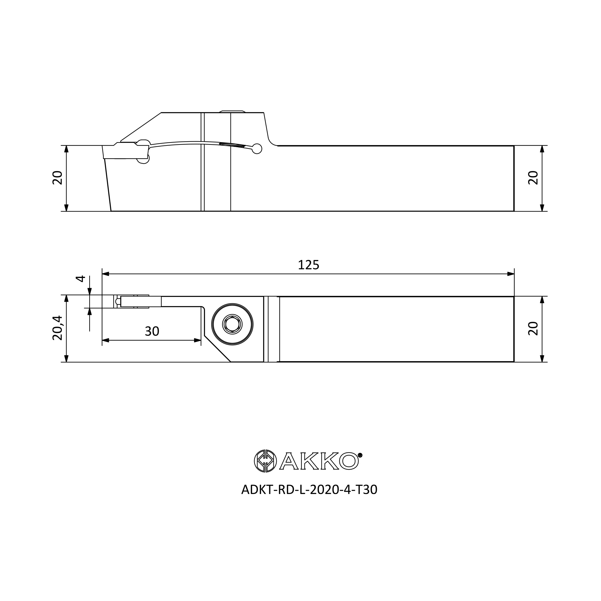AKKO ADKT-RD-L-2020-4-T30 — фото 3