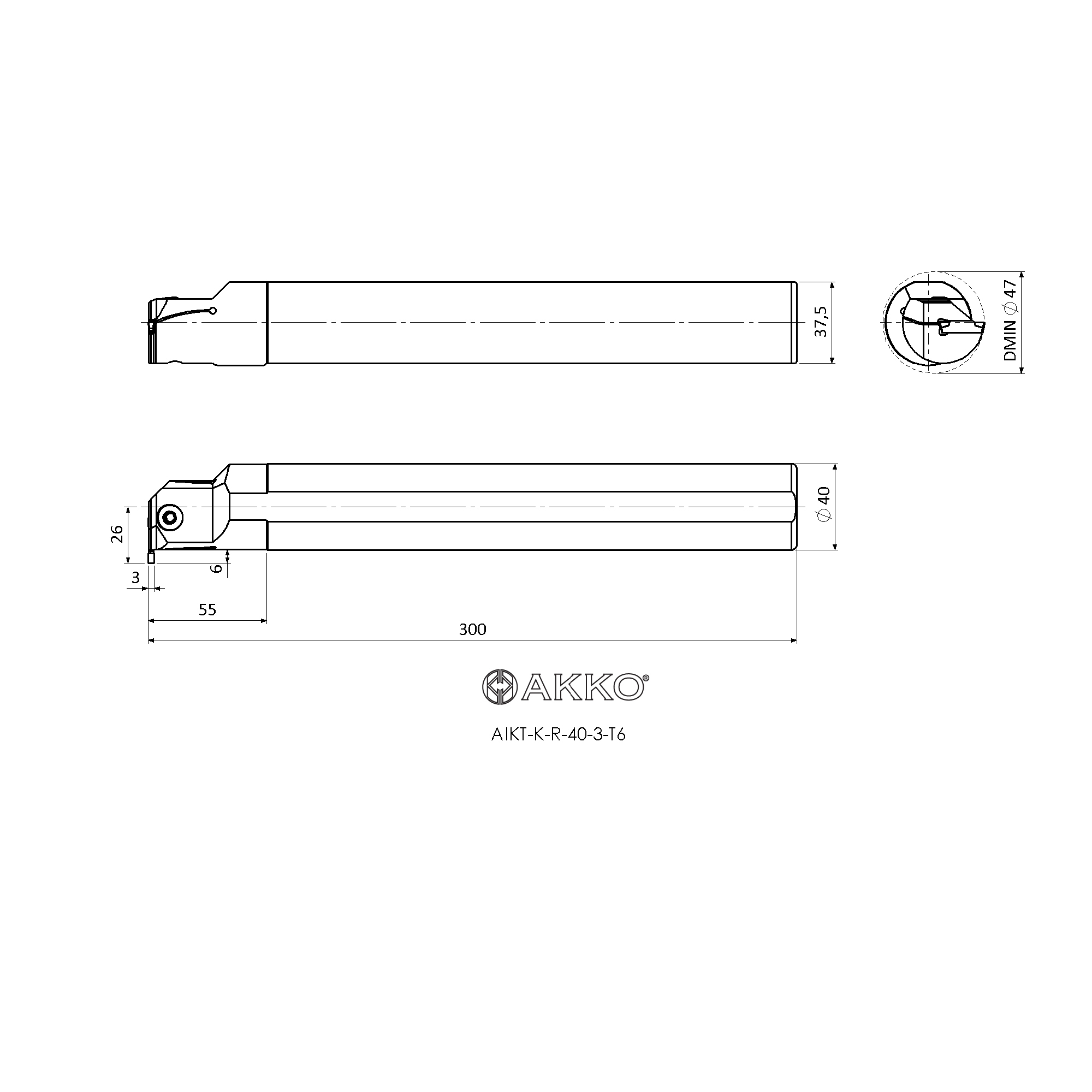 AKKO AIKT-K-R-40-3-T6 — фото 3