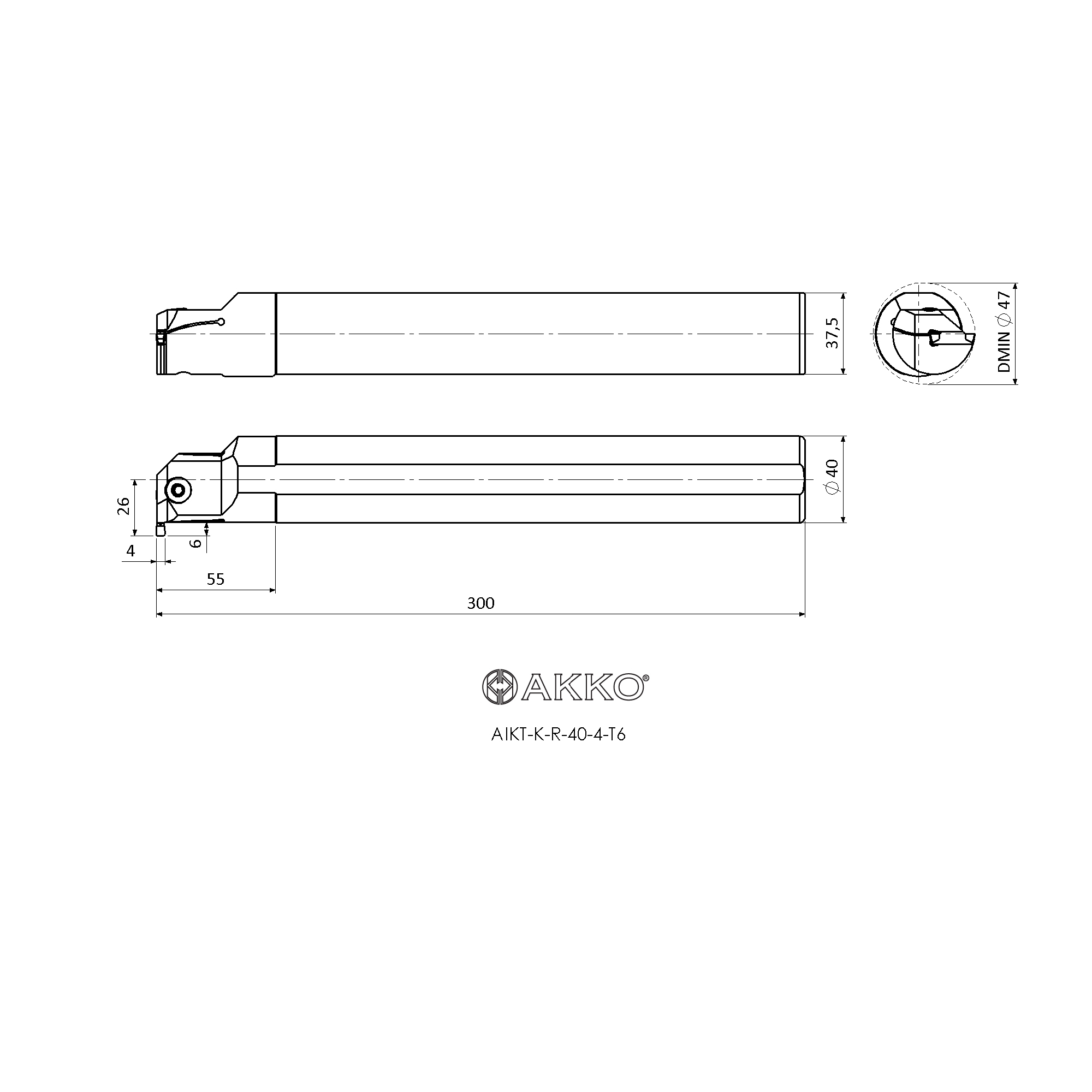AKKO AIKT-K-R-40-4-T6 — фото 3