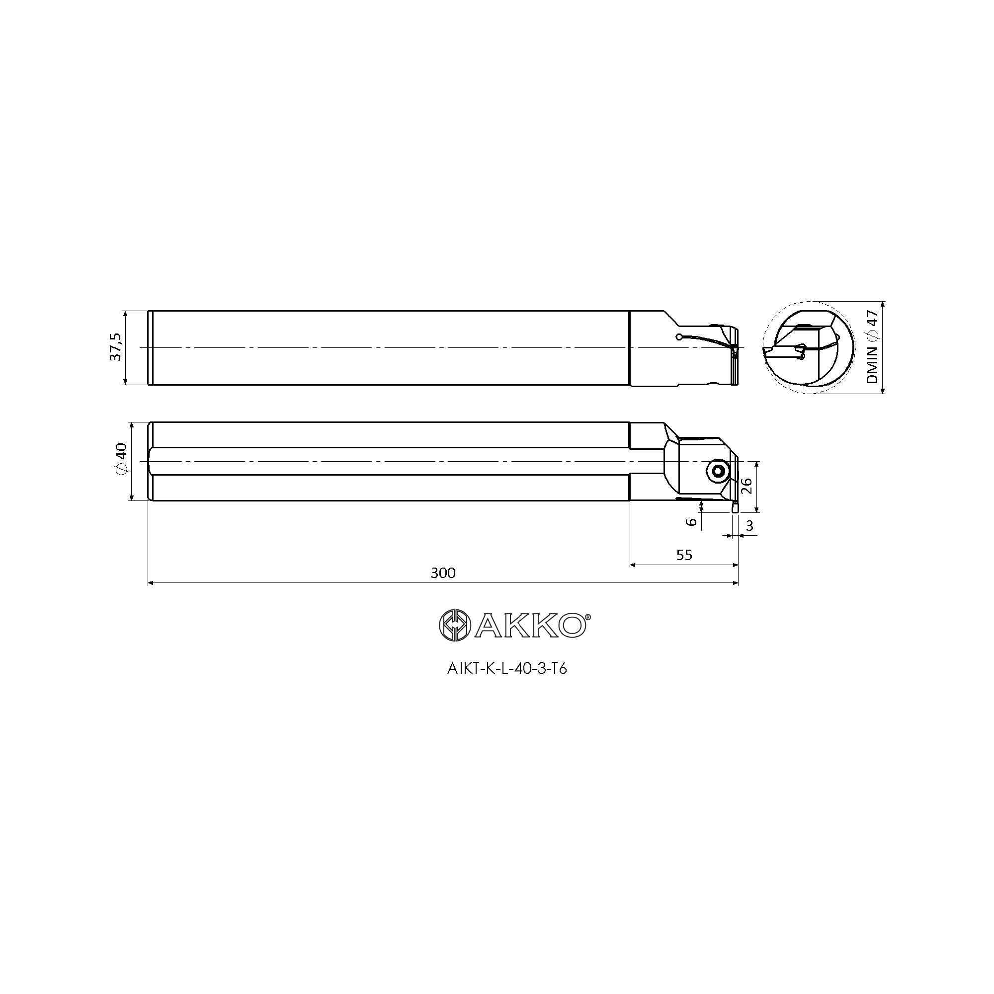 AKKO AIKT-K-L-40-3-T6 — фото 3