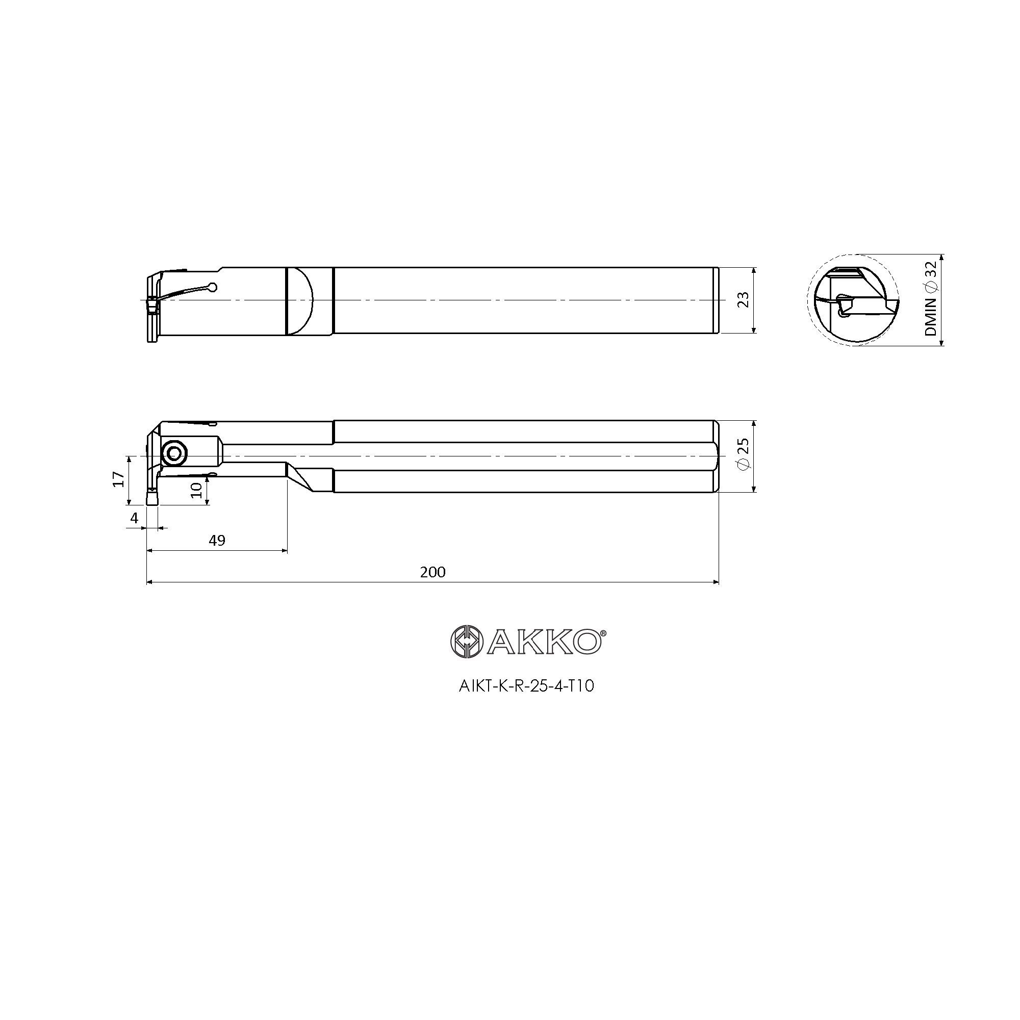 AKKO AIKT-K-R-25-4-T10 — фото 3