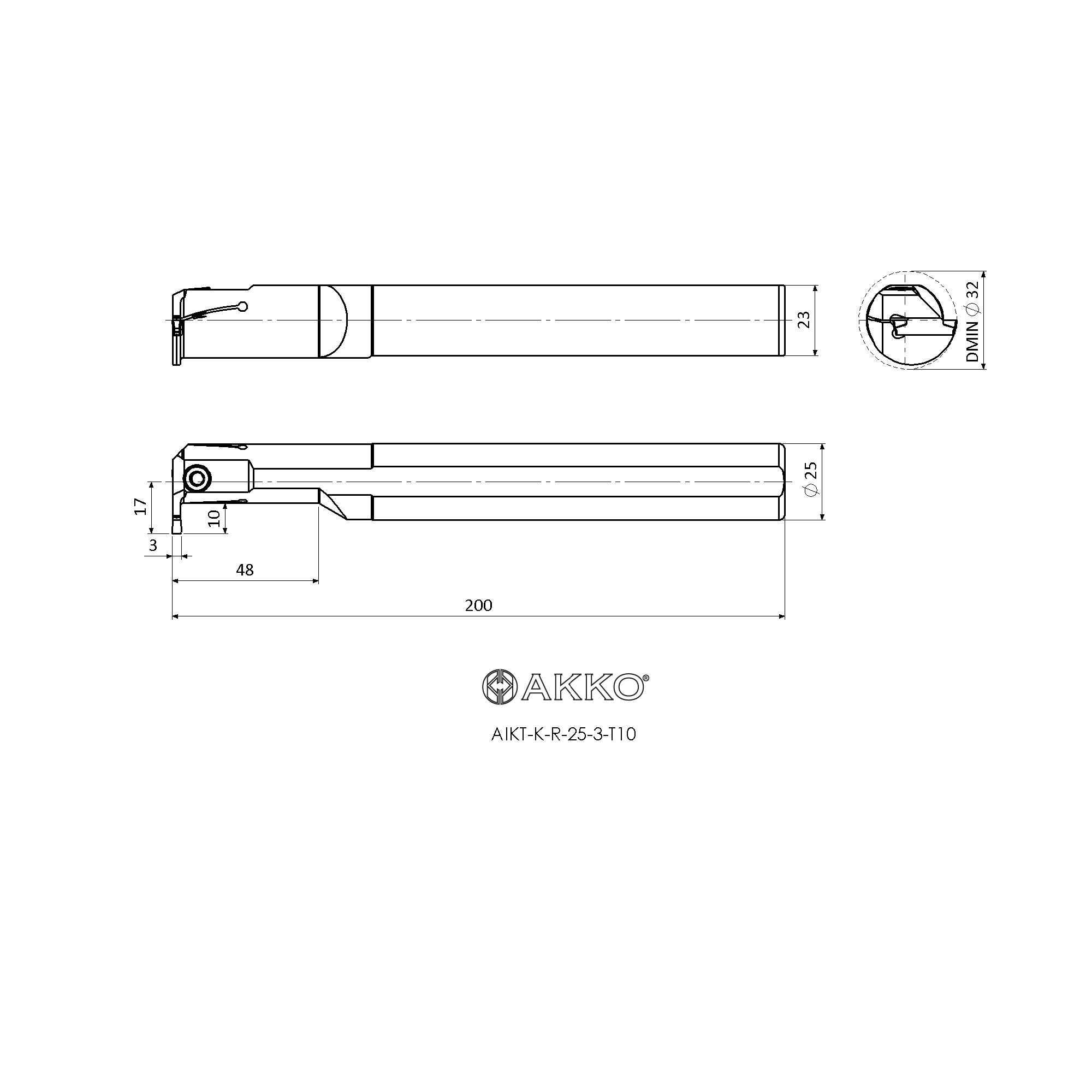 AKKO AIKT-K-R-25-3-T10 — фото 3