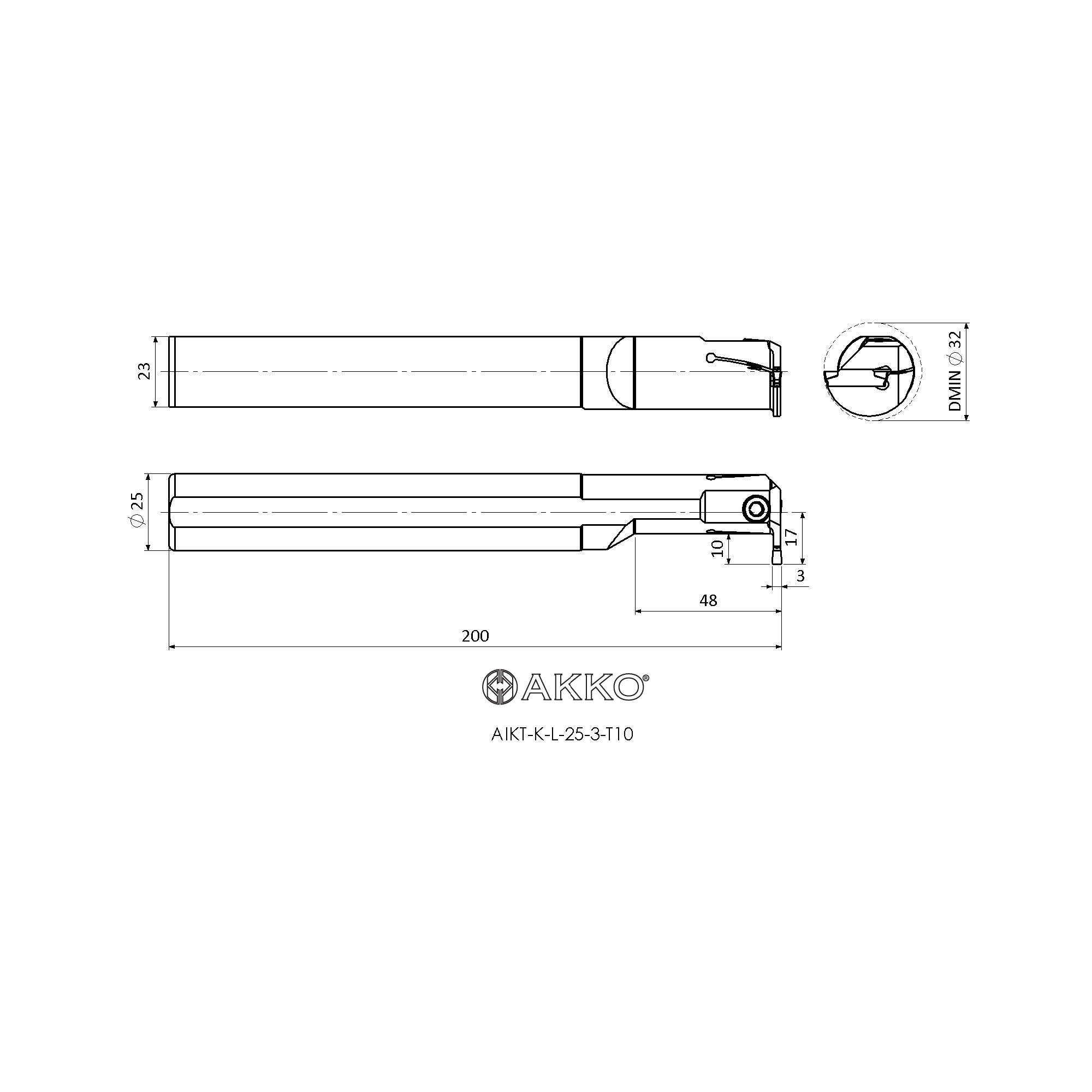 AKKO AIKT-K-L-25-3-T10 — фото 3