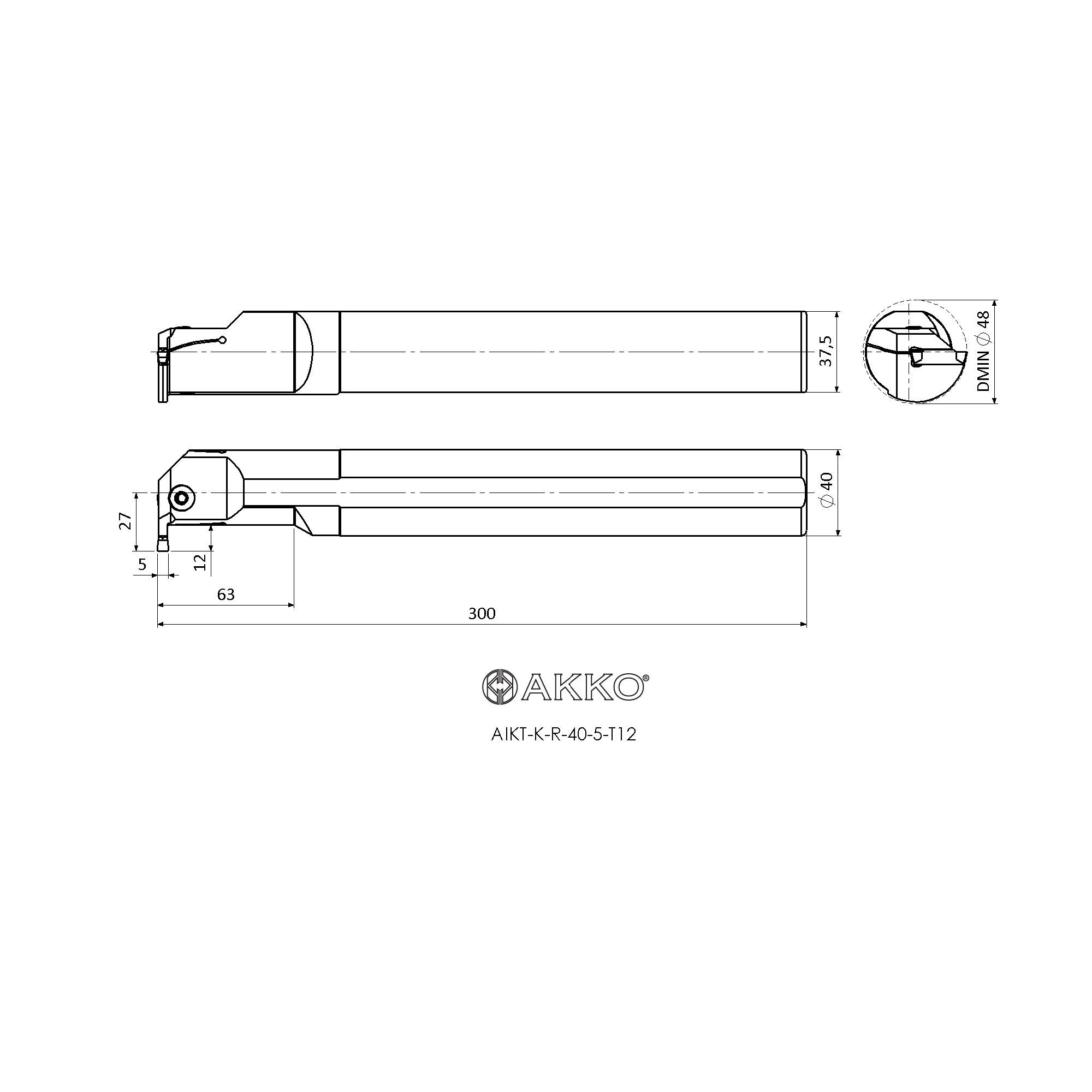 AKKO AIKT-K-R-40-5-T12 — фото 3