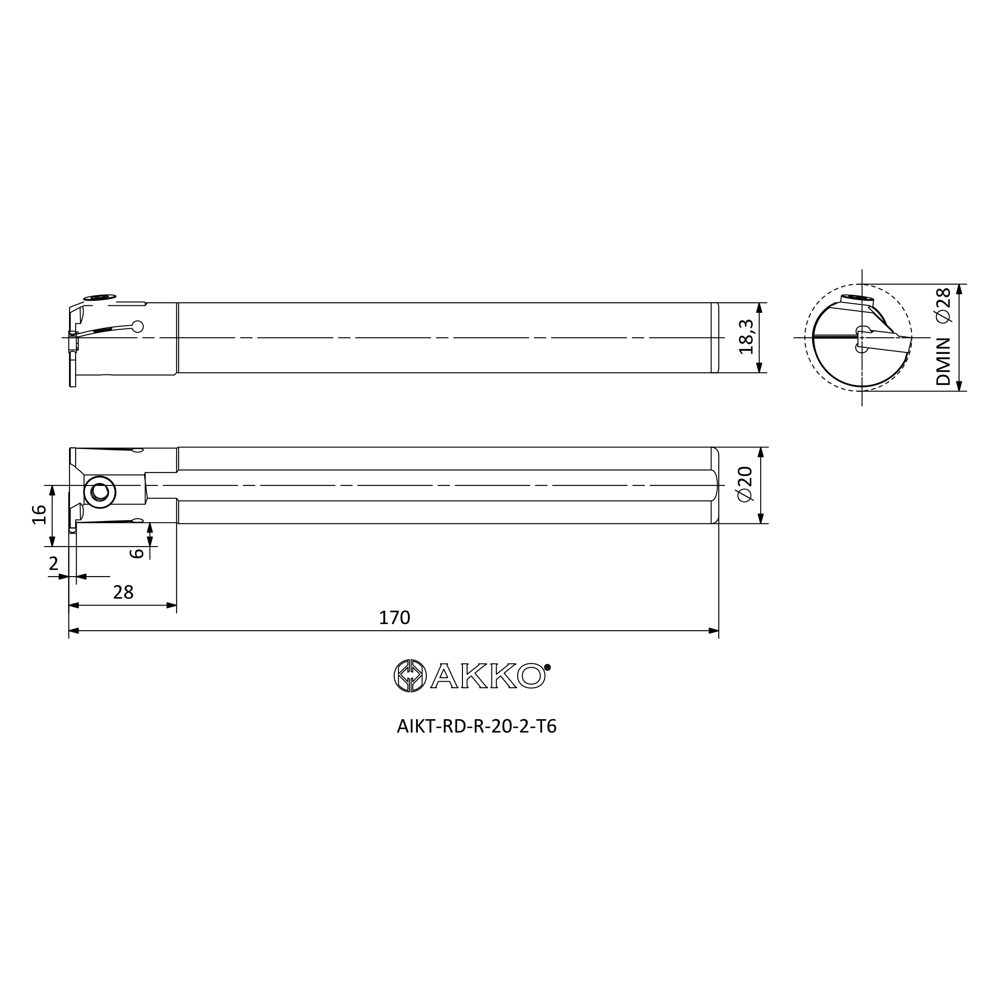 AKKO AIKT-RD-R-20-2-T6 — фото 3