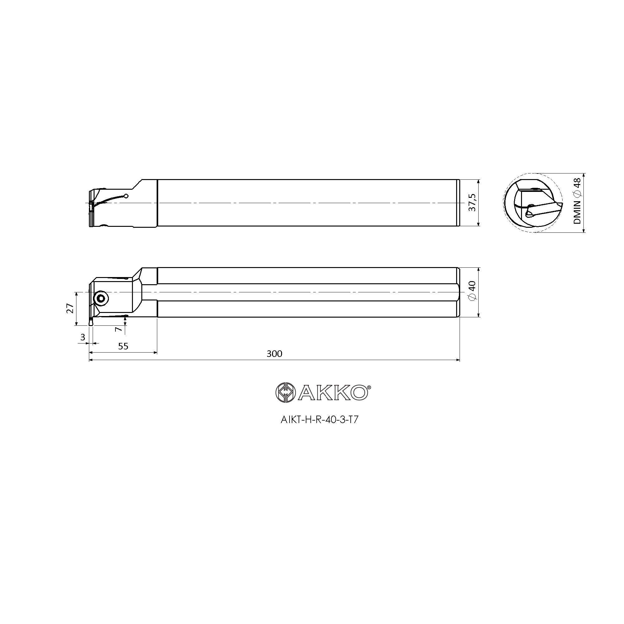 AKKO AIKT-H-R-40-3-T7 — фото 3