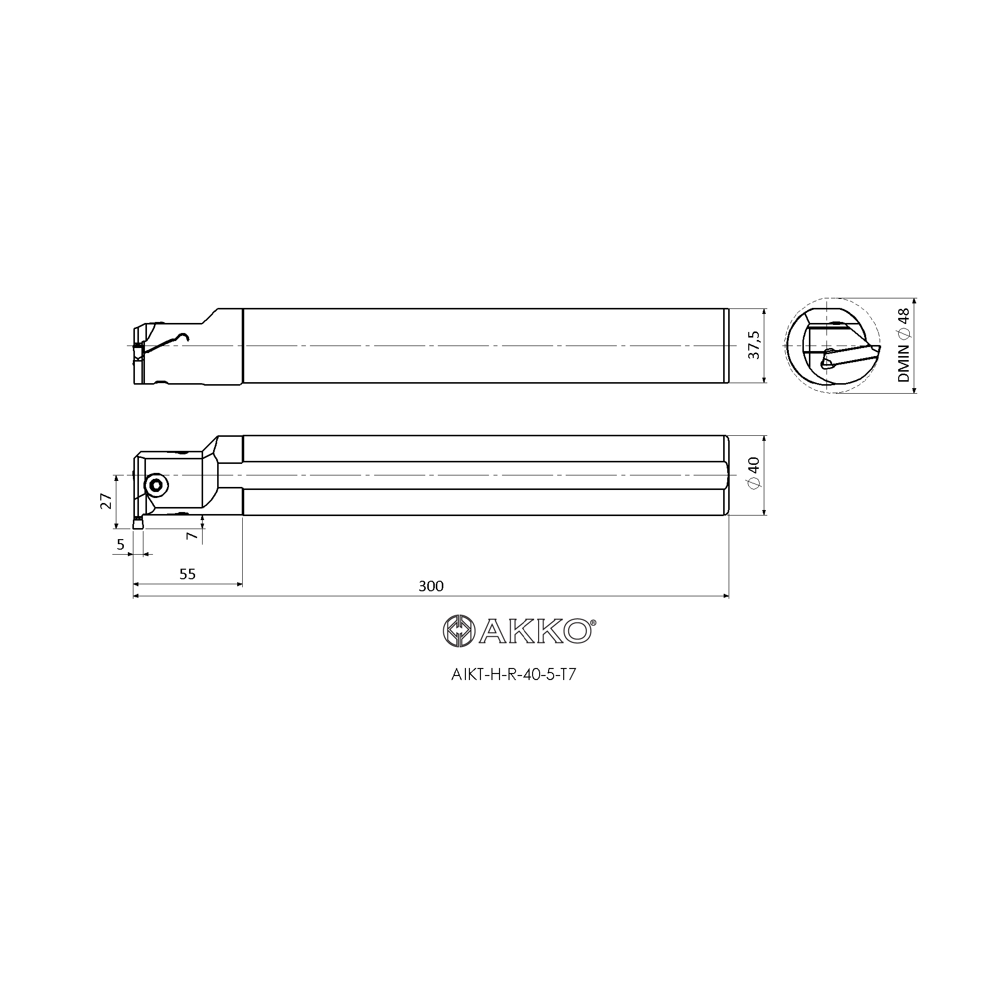 AKKO AIKT-H-R-40-5-T7 — фото 3