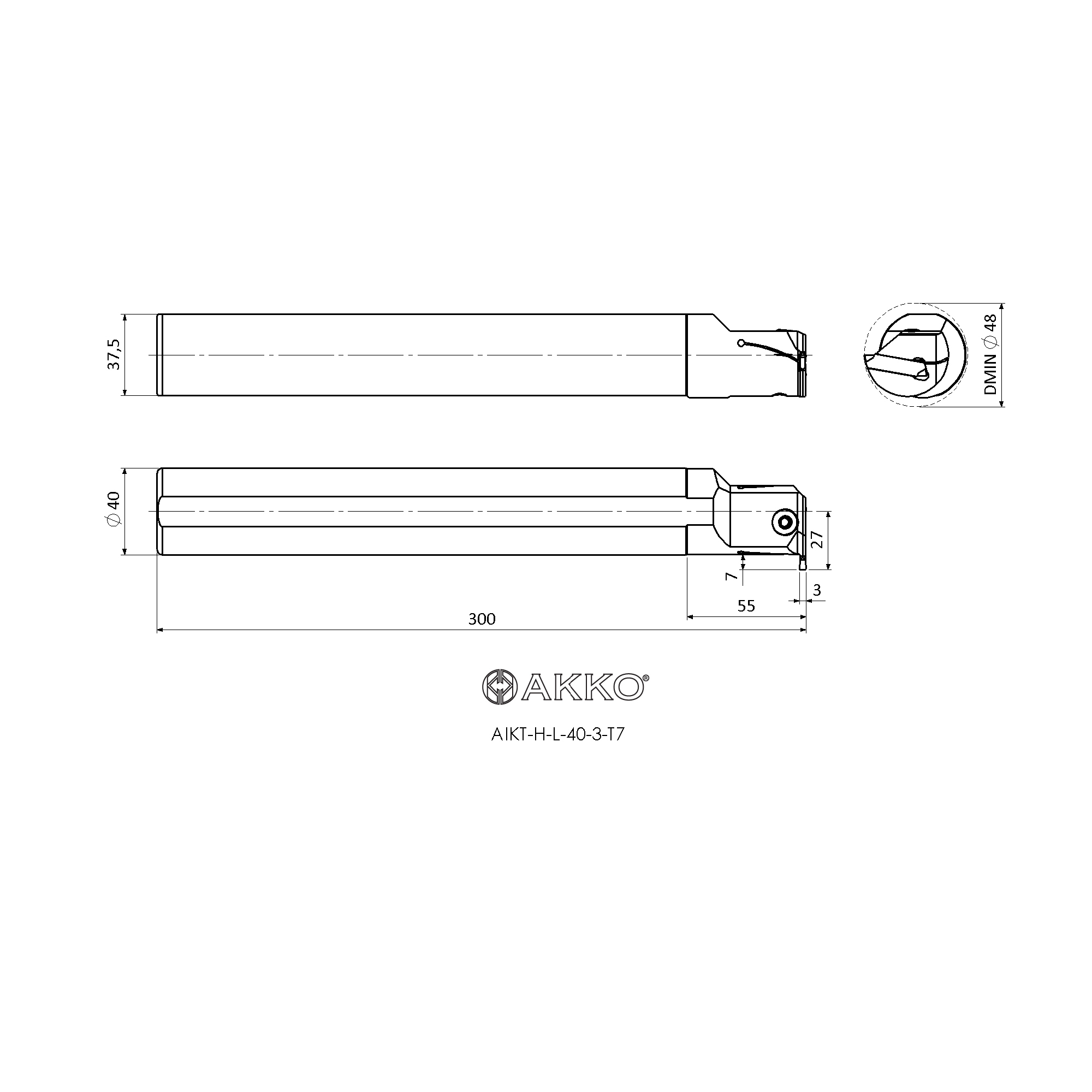 AKKO AIKT-H-L-40-3-T7 — фото 3