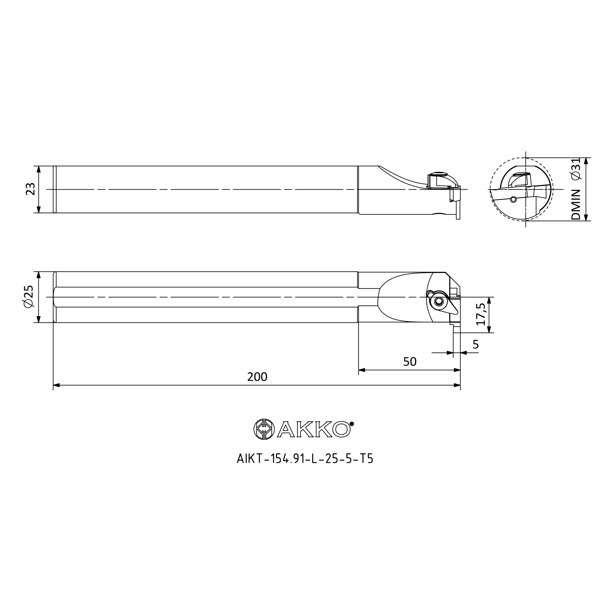AKKO AIKT-154.91-L-25-5-T5 — фото 3