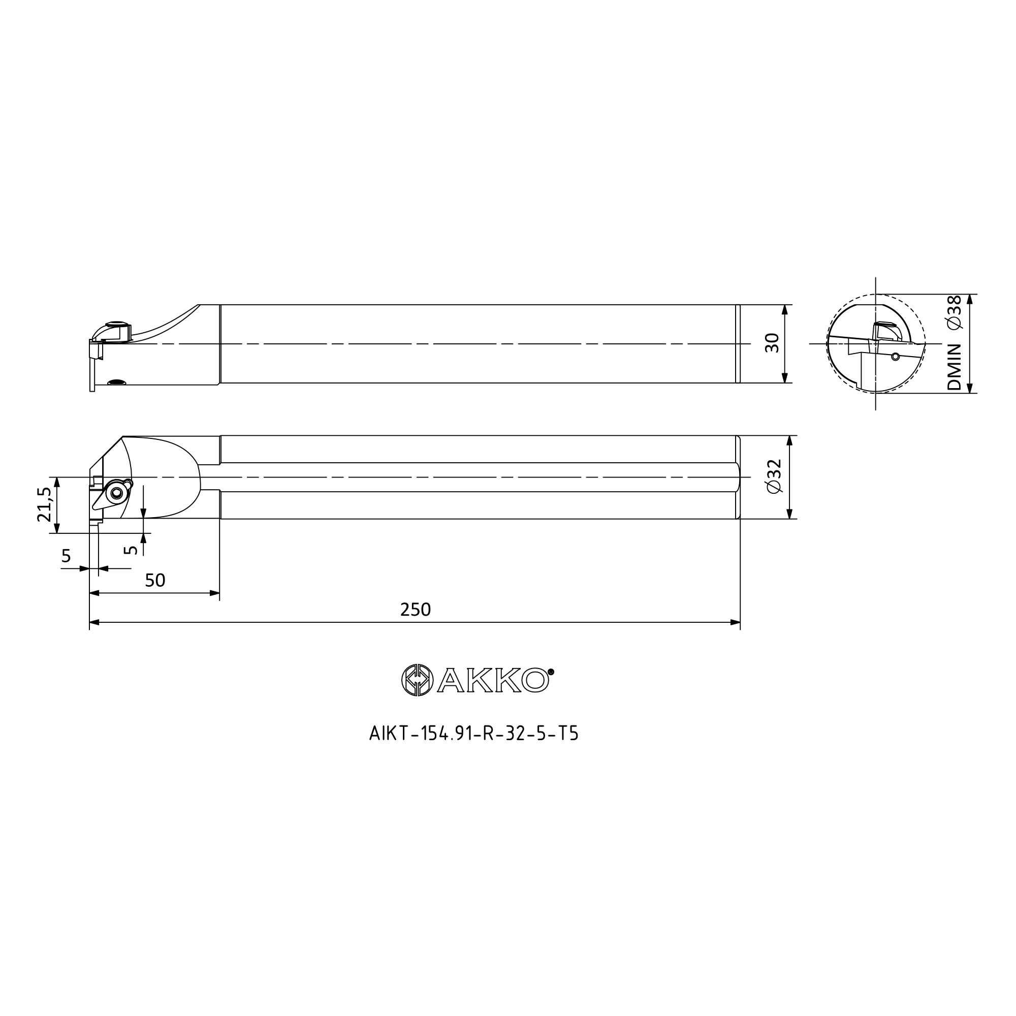 AKKO AIKT-154.91-R-32-5-T5 — фото 3