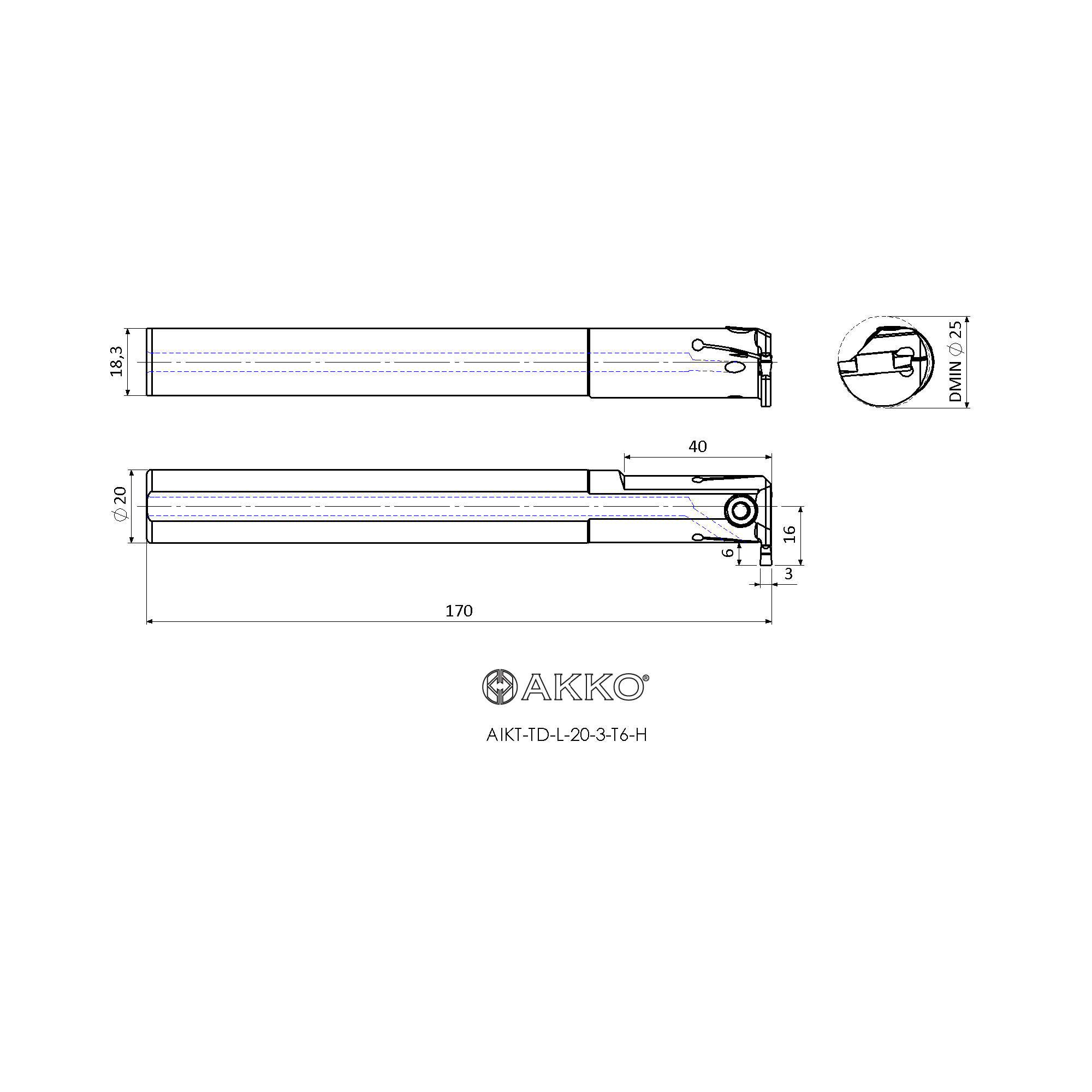 AKKO AIKT-TD-L-20-3-T6-H — фото 3