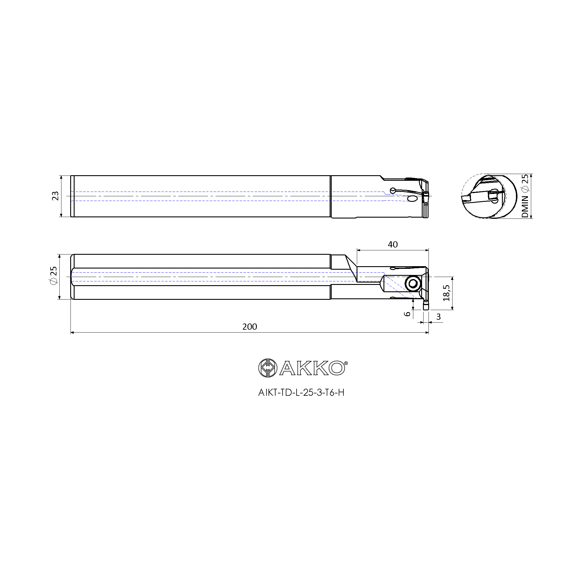 AKKO AIKT-TD-L-25-3-T6-H — фото 3