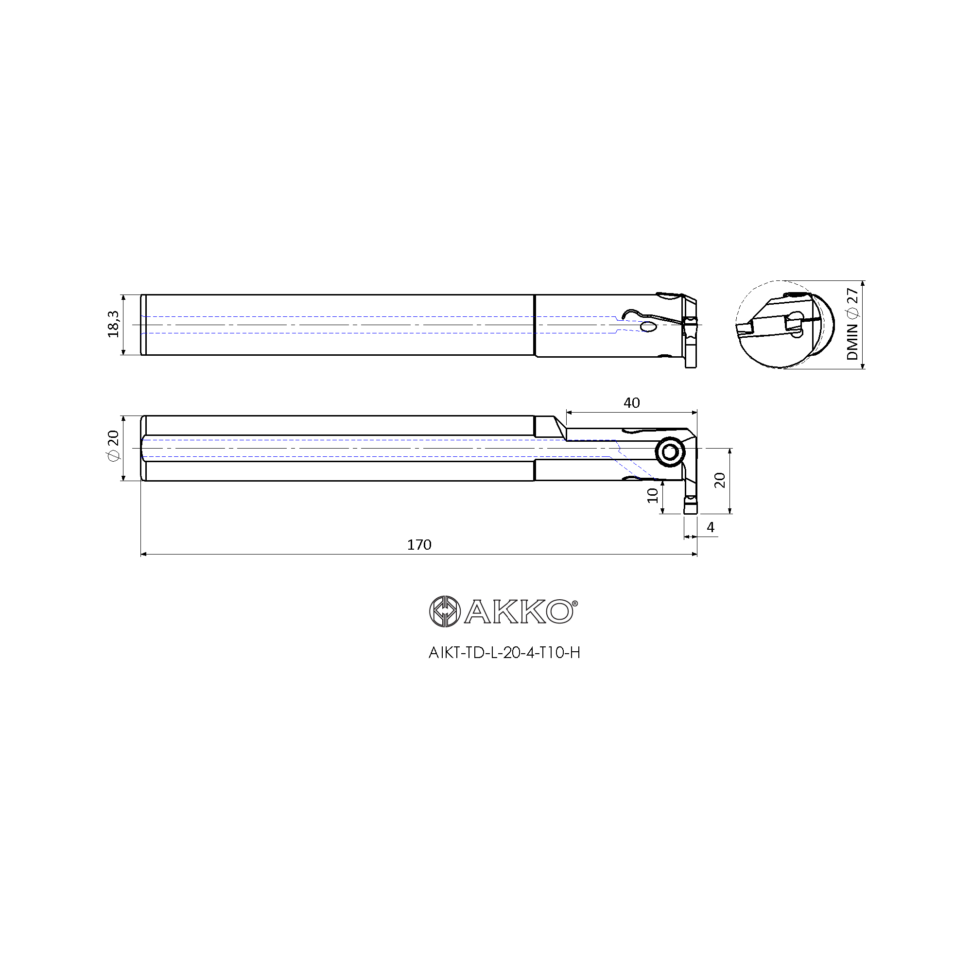 AKKO AIKT-TD-L-20-4-T10-H — фото 3